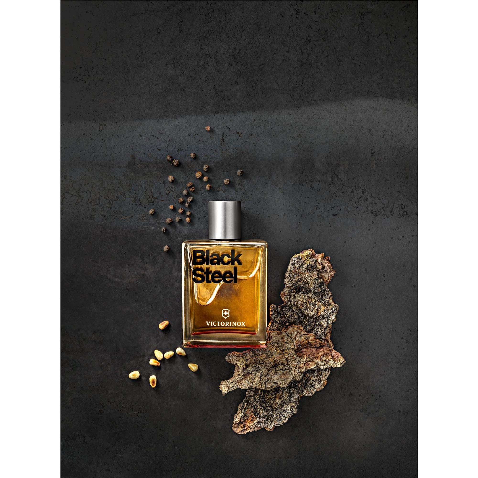 Black Steel by Swiss Army for Men - 3.4 oz EDT Spray