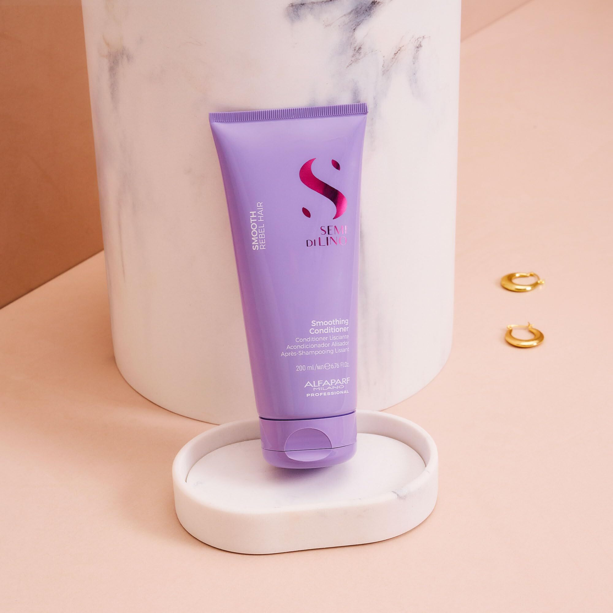 Semi Di Lino Smoothing Conditioner by Alfaparf Milano for Unisex - 6.76 oz Conditioner