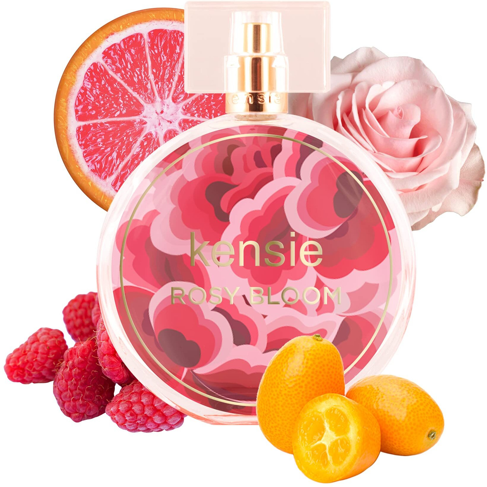 Kensie Rosy Bloom by Kensie, 3.4 oz Eau De Parfum Spray for Women