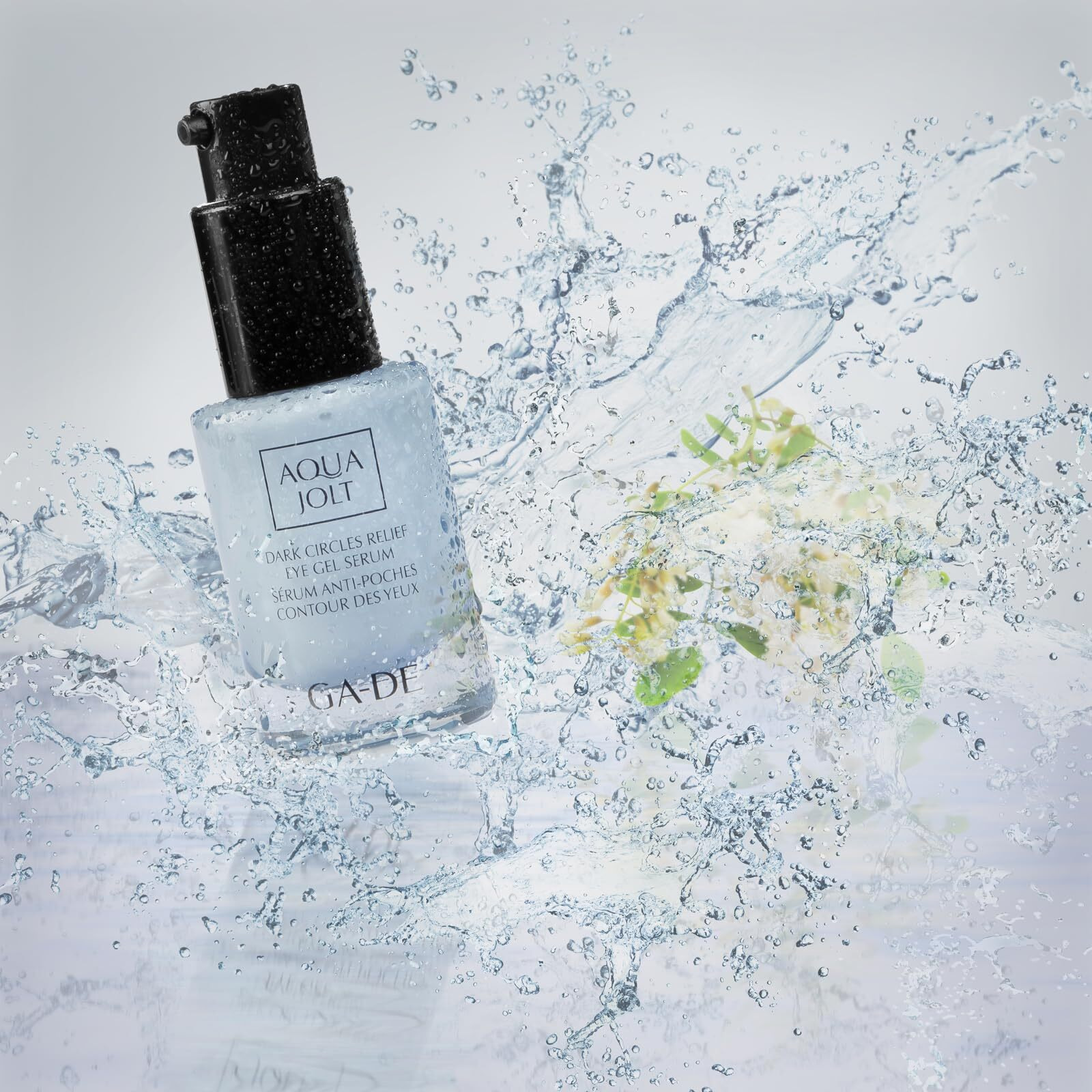 Aqua Jolt Dark Circles Relief Eye Gel Serum by GA-DE for Women - 0.5 oz Serum