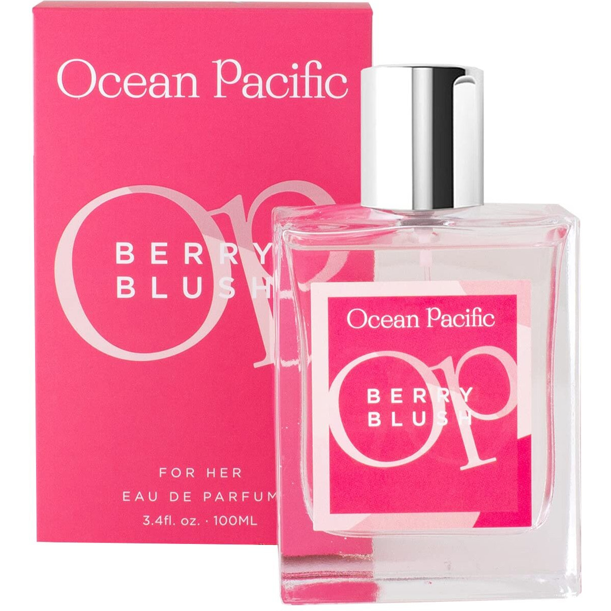 OP Berry Blush by Ocean Pacific, 3.4 oz Eau De Parfum Spray for Women