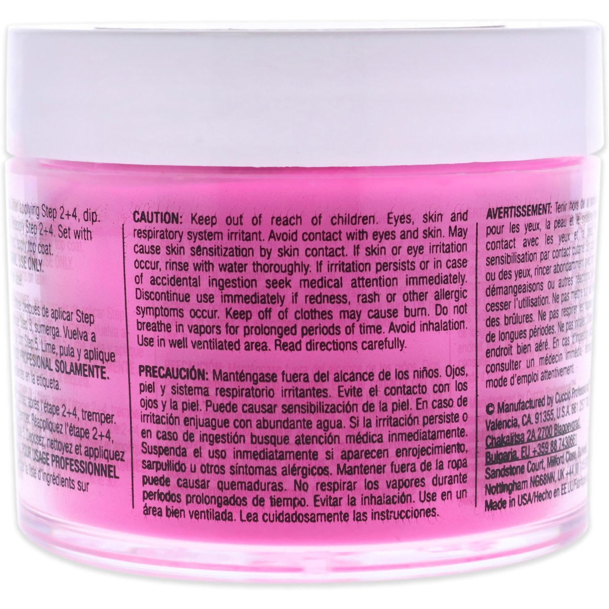 Pro Powder Polish Nail Colour Dip System - We Got The Beat by Cuccio Colour for Women - 1.6 oz Nail Powder