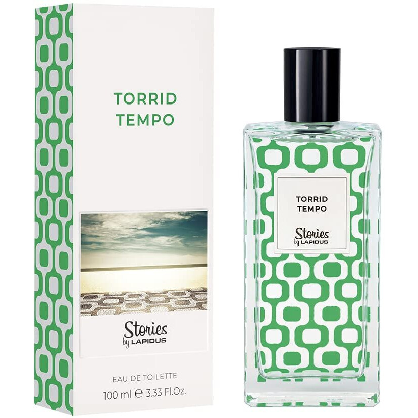 Torrid Tempo by Ted Lapidus for Men - 3.33 oz EDT Spray
