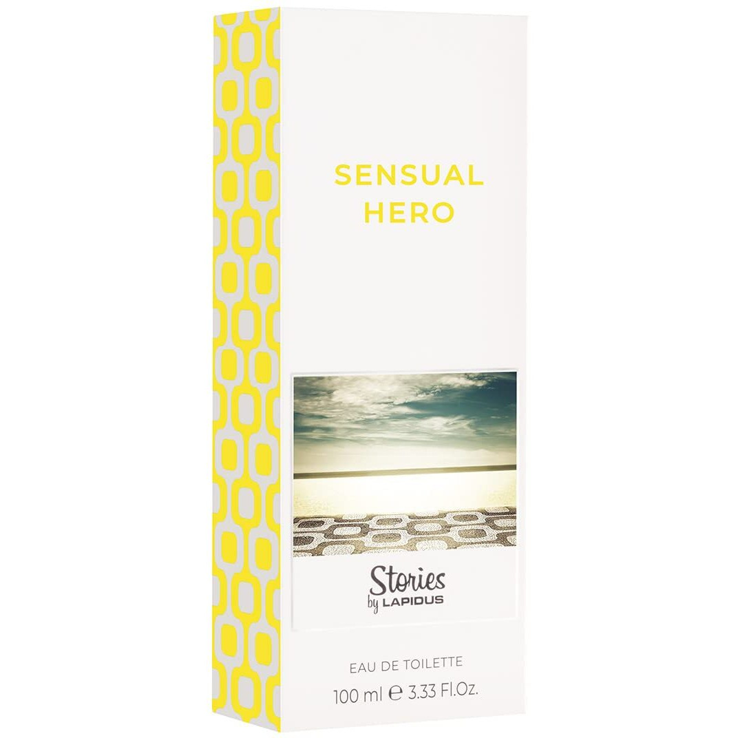 Sensual Hero by Ted Lapidus for Men - 3.33 oz EDT Spray