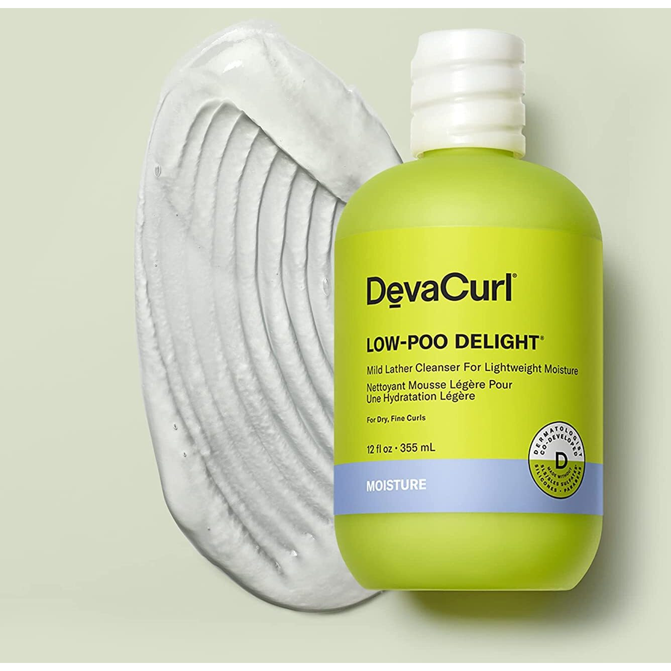 Low-Poo Delight Cleanser - NP by DevaCurl for Unisex - 12 oz Cleanser