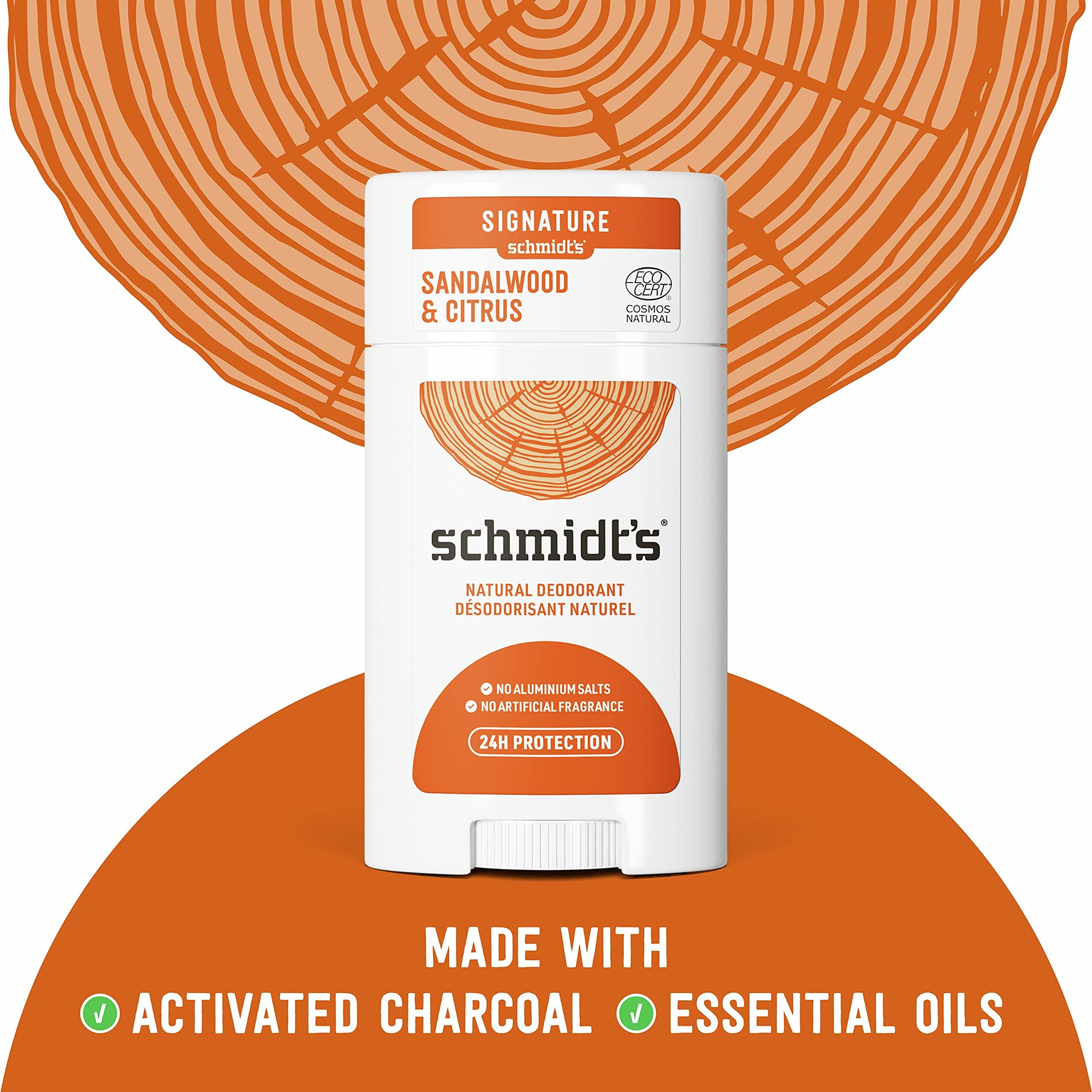 Schmidts - Deodorant citrus Sandalwd Stk - 1 Each-265 Oz(D0102H54QPT)