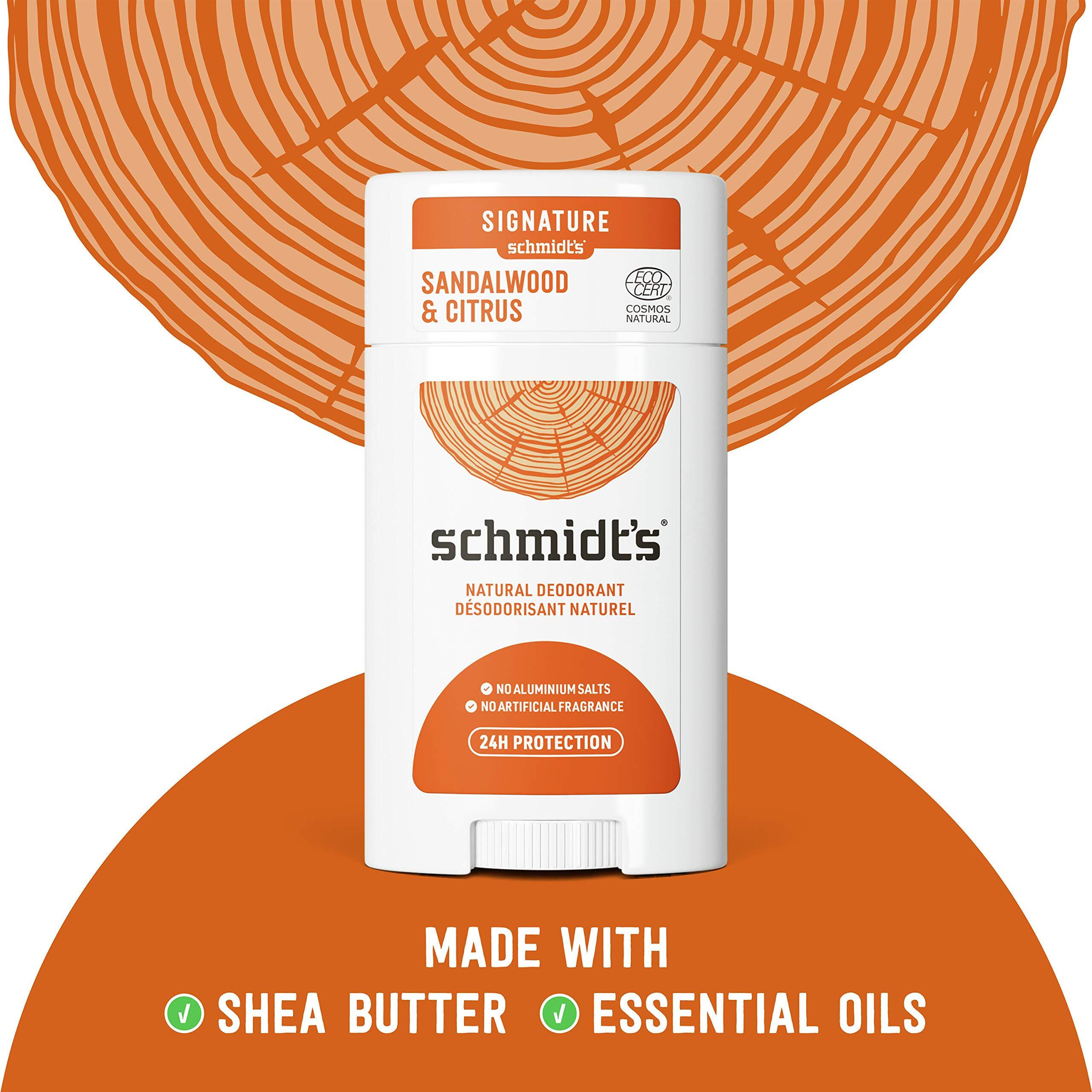 Schmidts - Deodorant citrus Sandalwd Stk - 1 Each-265 Oz(D0102H54QPT)