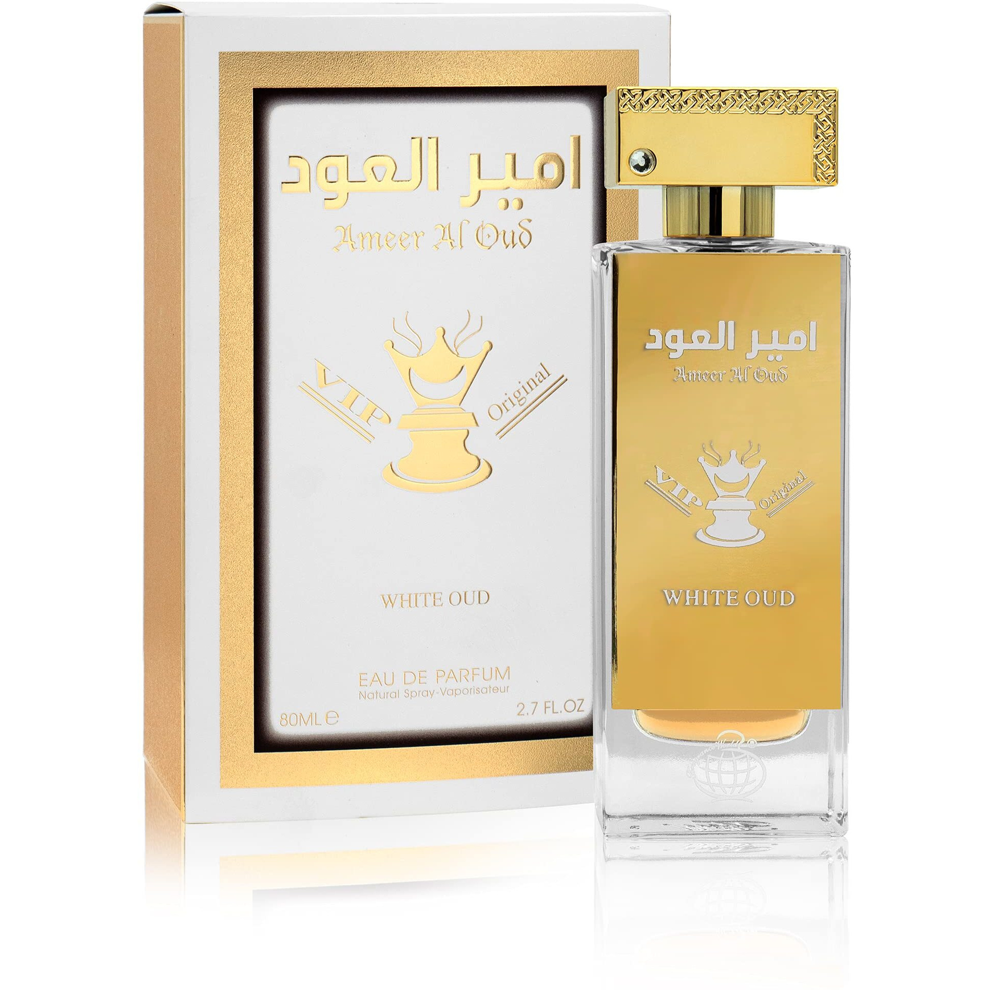 Ameer Al Oud Vip Original White Oud by Fragrance World Eau De Parfum Spray (Unisex)(D0102H7H2QX)