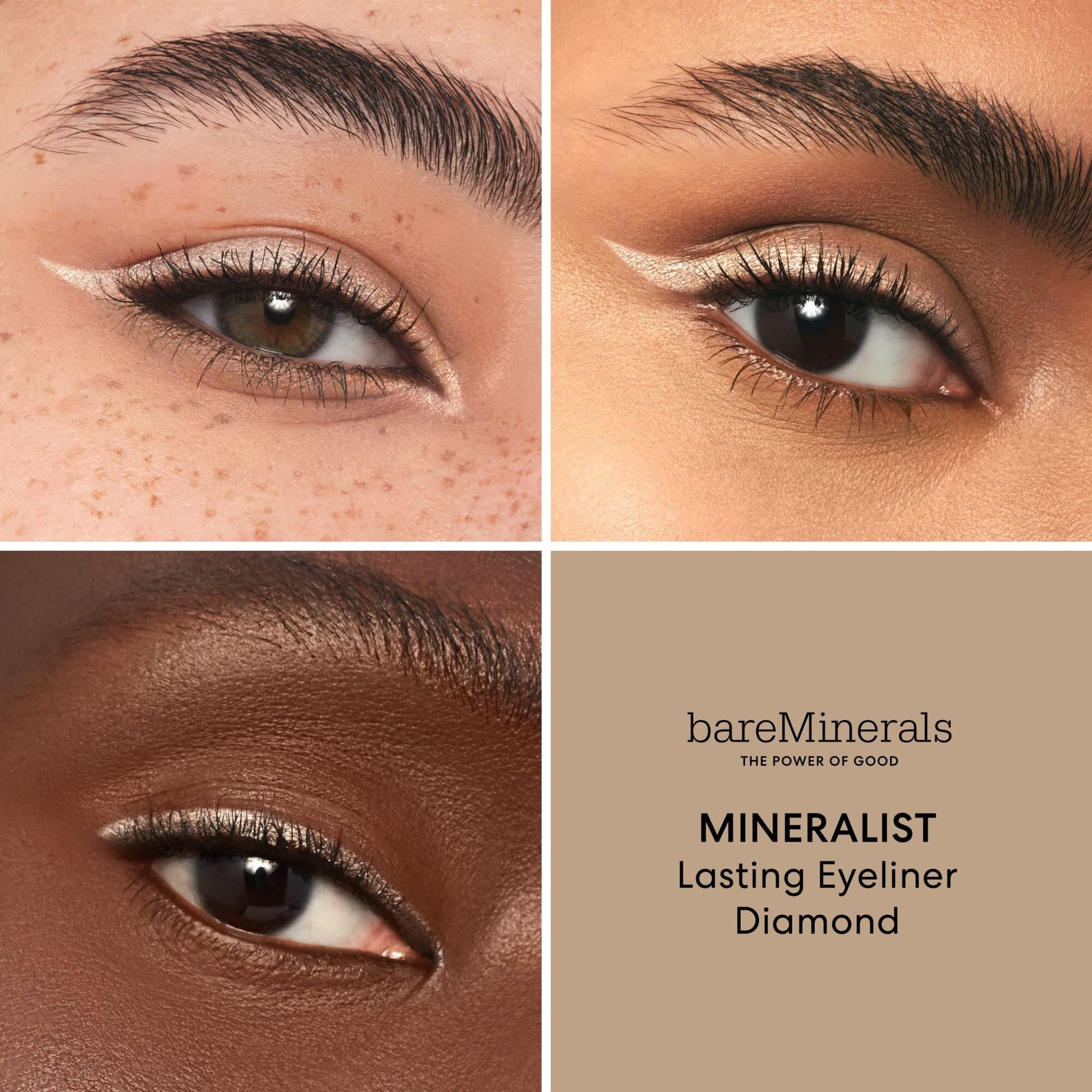 Mineralist Lasting Eyeliner - Diamond by bareMinerals for Women - 0.012 oz Eyeliner