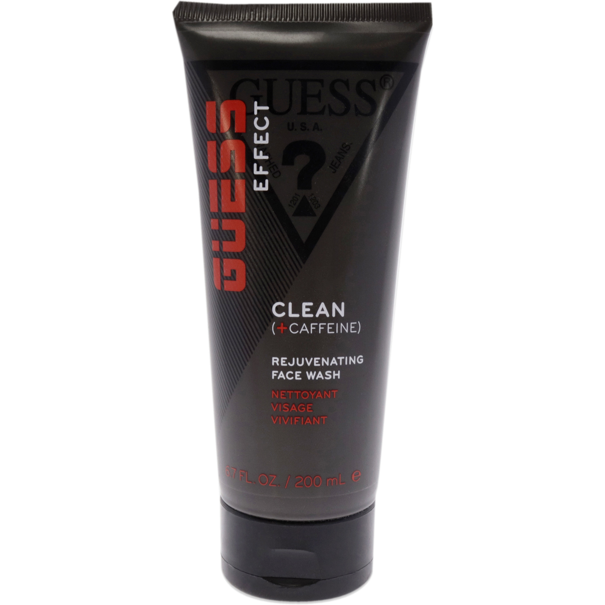 Guess Effect Clean Rejuvenating Face Wash by Guess for Men - 6.7 oz Face Wash