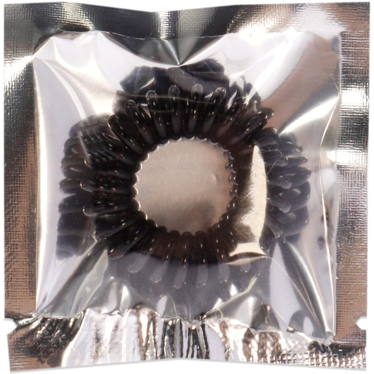 The Markless Hair Loop - Midnight Black by Goomee for Women - 1 Pc Hair Tie