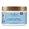 SheaMoisture Hydrate and Repair Moisturizing Curl Cream for Curly Hair Manuka Honey and Yogurt Sulfate Free Curly Hair Cream 11.5 oz
