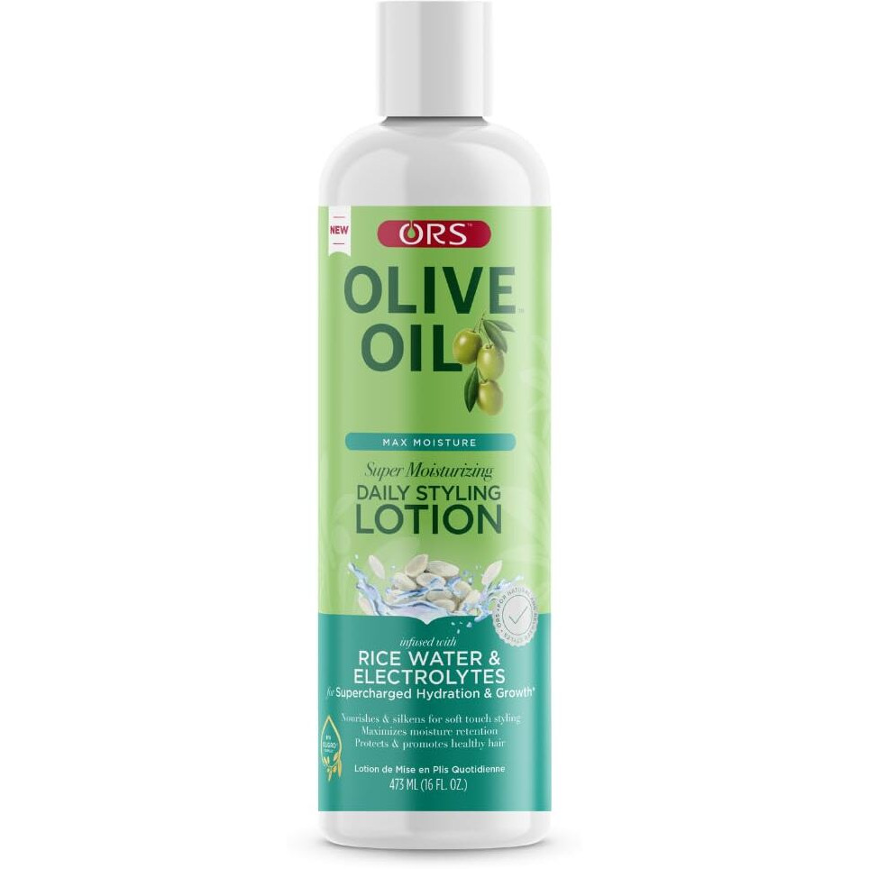 ORS hair Ors Olive Oil Daily Styling Lotion Super Moisturizing 16 Ounce (473ml)