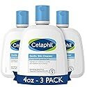 Cetaphil Face Wash, Hydrating Gentle Skin Cleanser for Dry to Normal Sensitive Skin, NEW 4 oz 3 Pack, Fragrance Free, Soap Free and Non-Foaming
