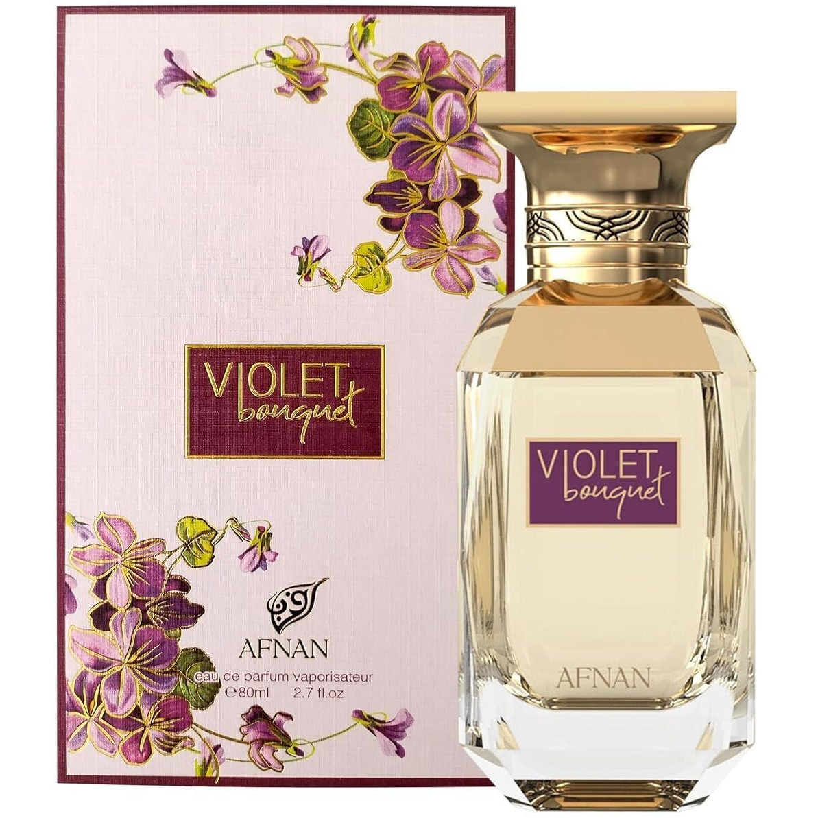 Violet Bouquet by Afnan, 2.7 oz Eau De Parfum Spray for Women