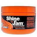 AMPRO Shine-n-Jam Supreme Hold - Conditions Hair with Olive Oil and Silk Protein - Great for Smoothing Fringe, Ponytails, and Up-dos - Firms Tresses with Non-Greasy Shine - 8 oz