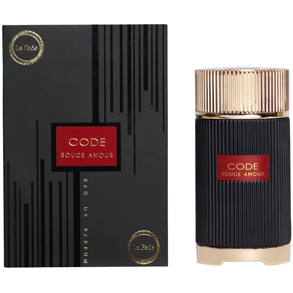 Code Rouge Amour by Khadlaj for Unisex - 3.4 oz EDP Spray