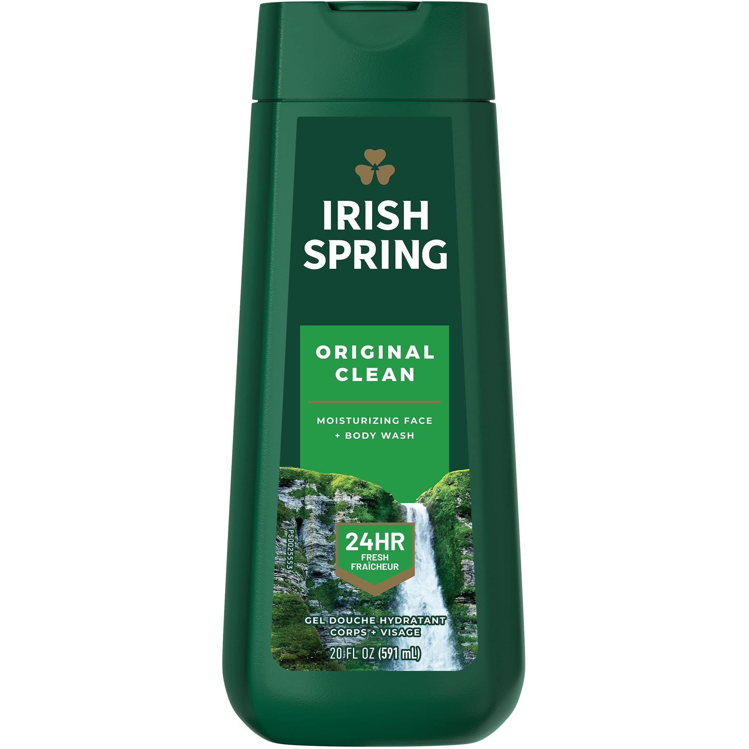 Irish Spring Original Clean Body Wash for Men, 20 Oz