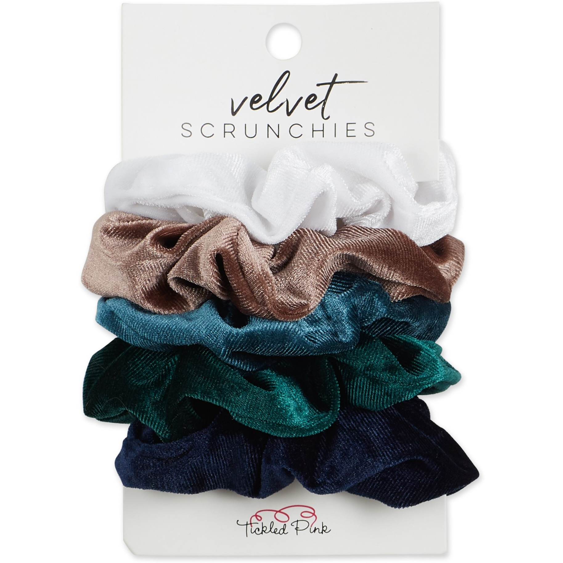 Hadley Wren Velvet Scrunchie Set, Society