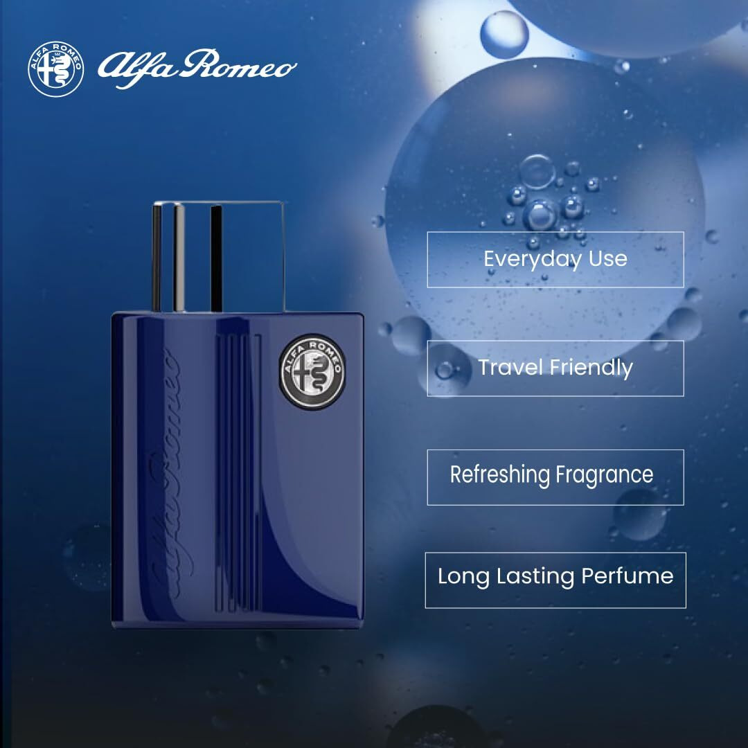 Alfa Romeo Blue by Alfa Romeo, 4.2 oz Eau De Toilette Spray for Men