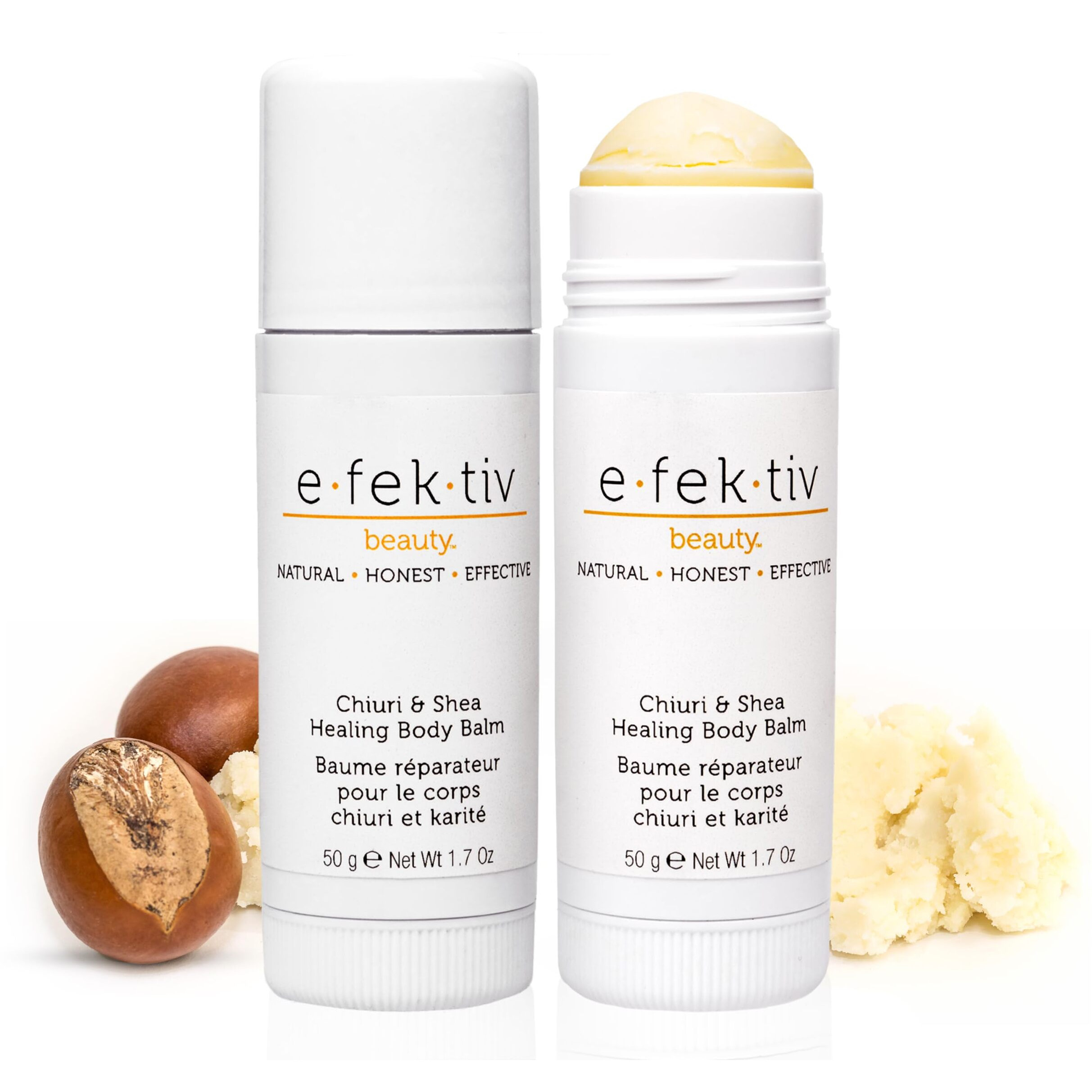 Chiuri and Shea Healing Body Balm by e.fek.tiv for Unisex - 1.7 oz Balm