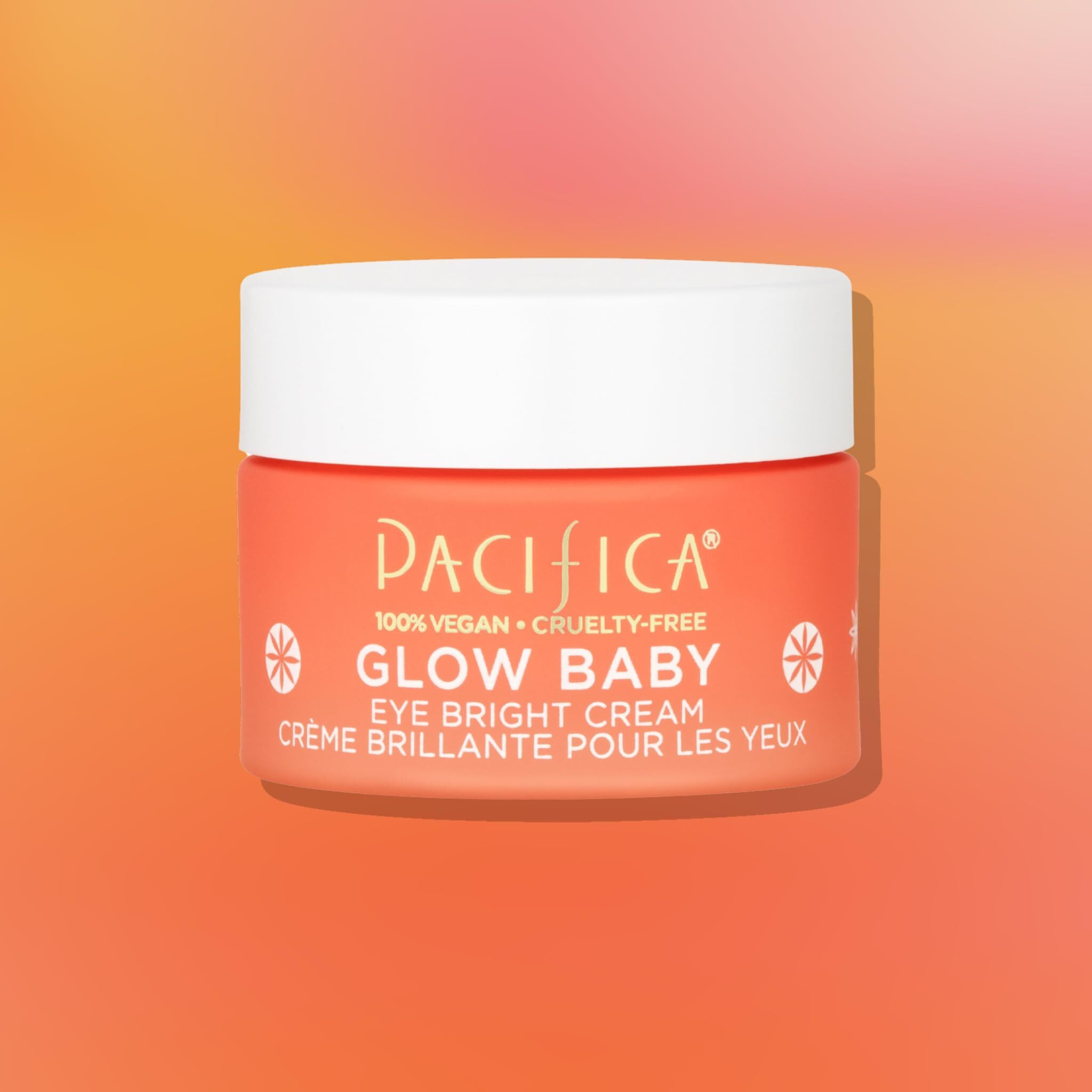 Glow Baby Eye Bright Cream by Pacifica for Unisex - 0.5 oz Cream