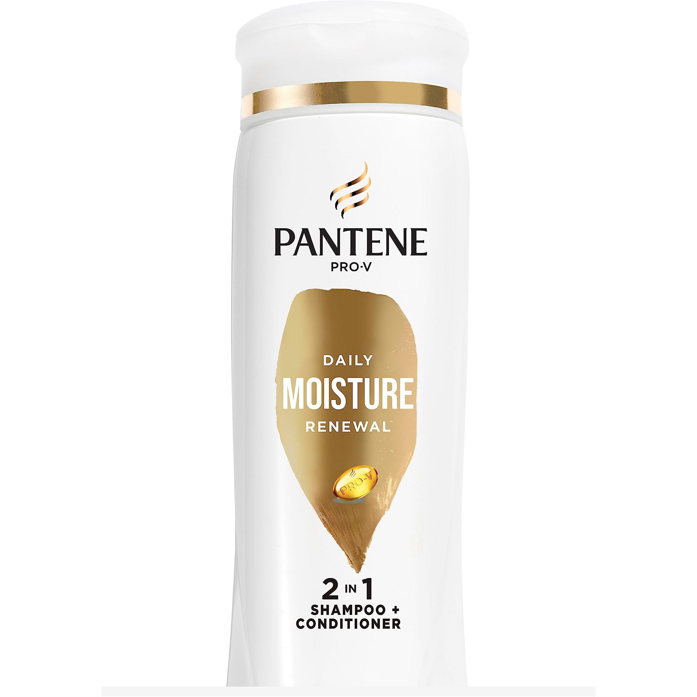 Pantene PRO-V Daily Moisture Renewal 2 in 1 Shampoo + Conditioner, 12 oz