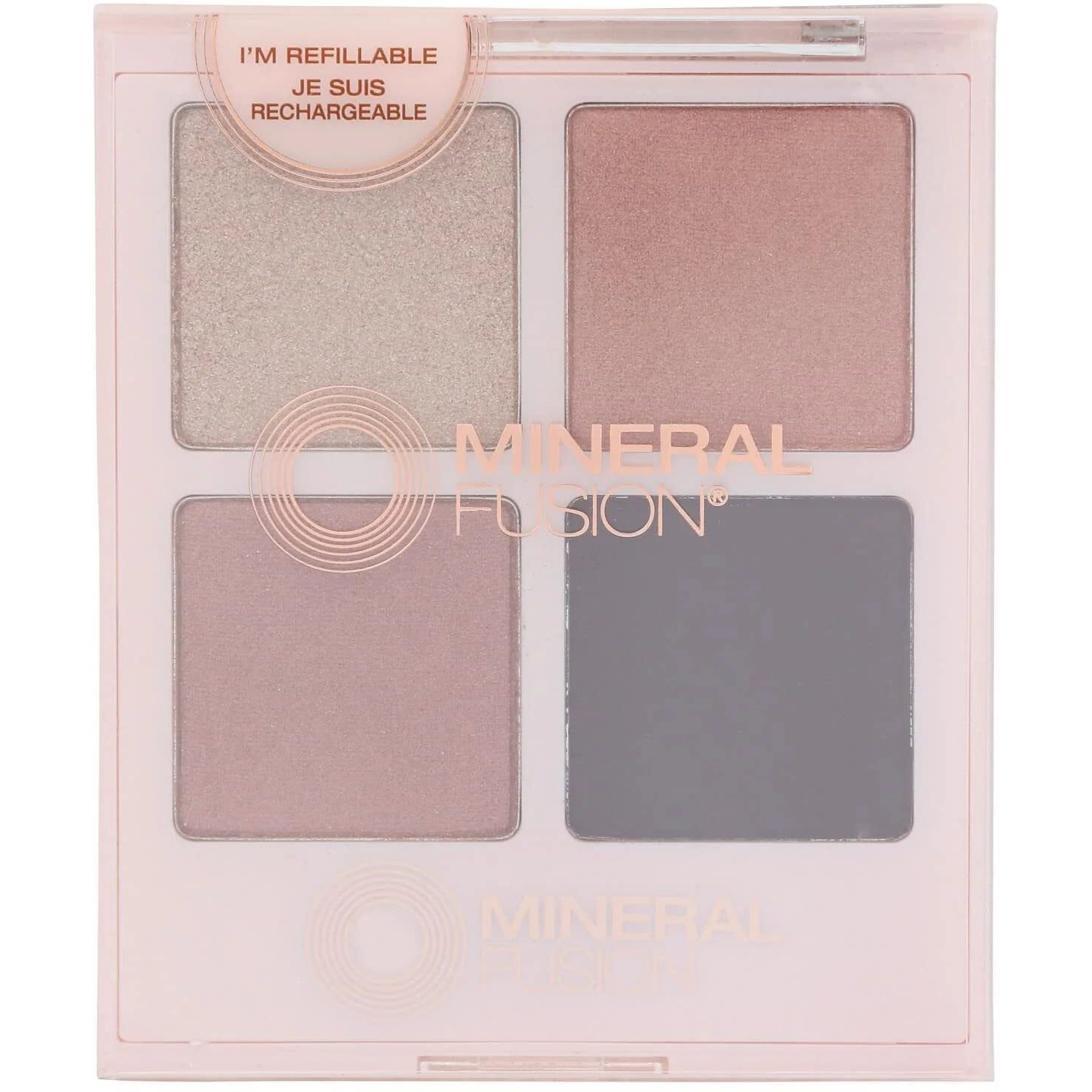 Eye Shadow Palette - Girls Night Out by Mineral Fusion for Women - 0.25 oz Eye Shadow (Refillable)