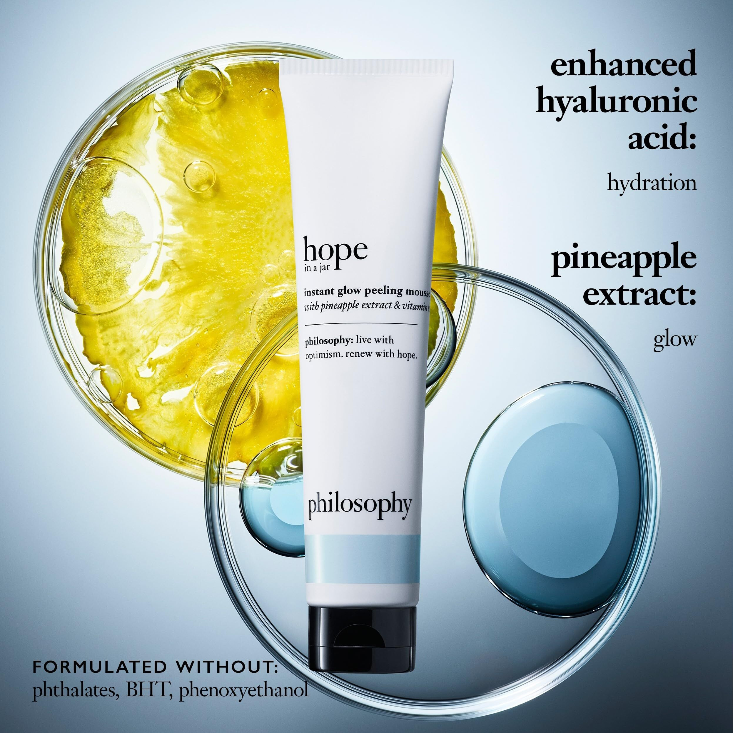 Hope In A Jar Peeling Mousse by Philosophy for Women - 2.5 oz Exfoliator
