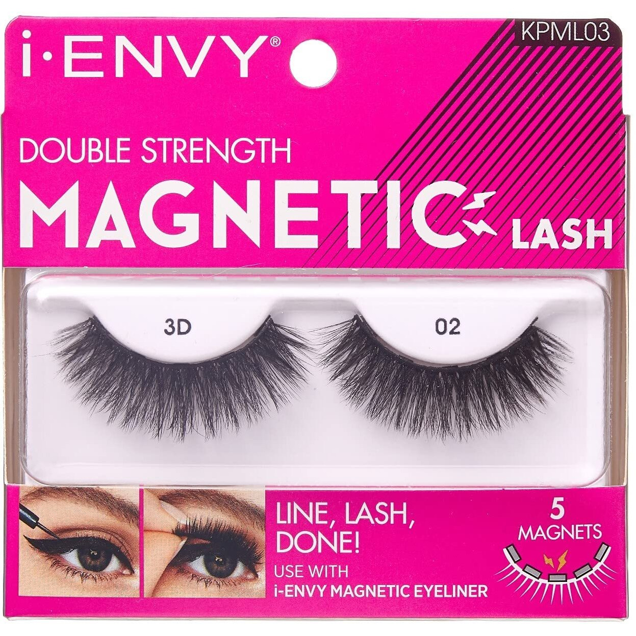 Kiss I Envy Magnetic 3D 02 Lashes