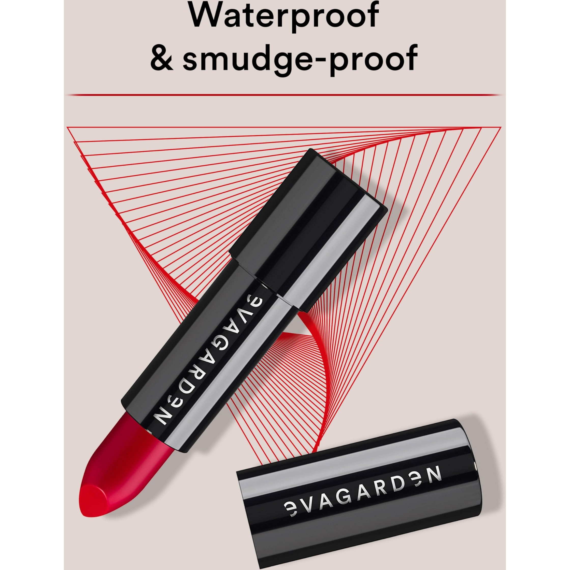 Classy Lipstick - 611 Tango Red by Evagarden for Women - 0.10 oz Lipstick