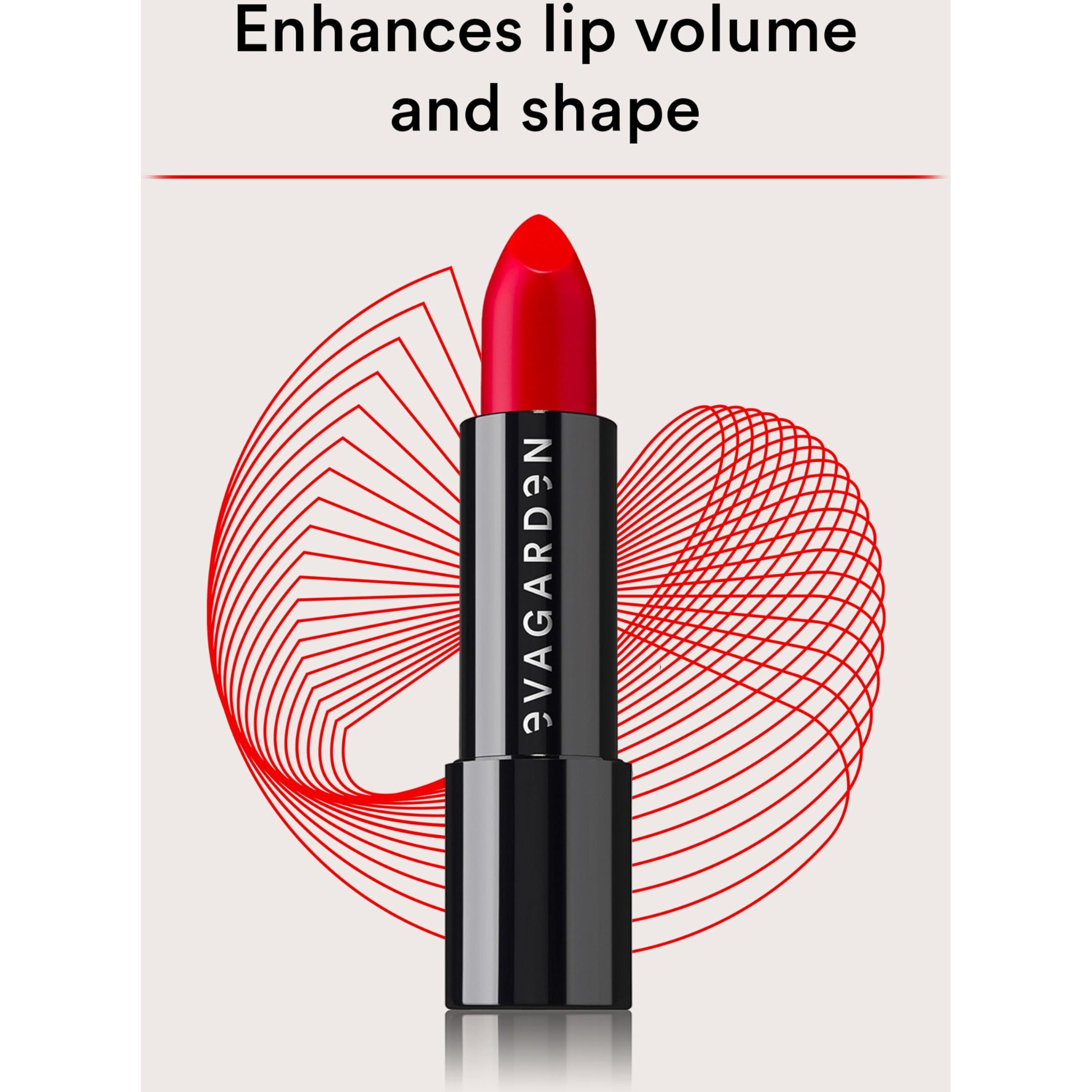 Classy Lipstick - 612 Flame Scarlet by Evagarden for Women - 0.10 oz Lipstick