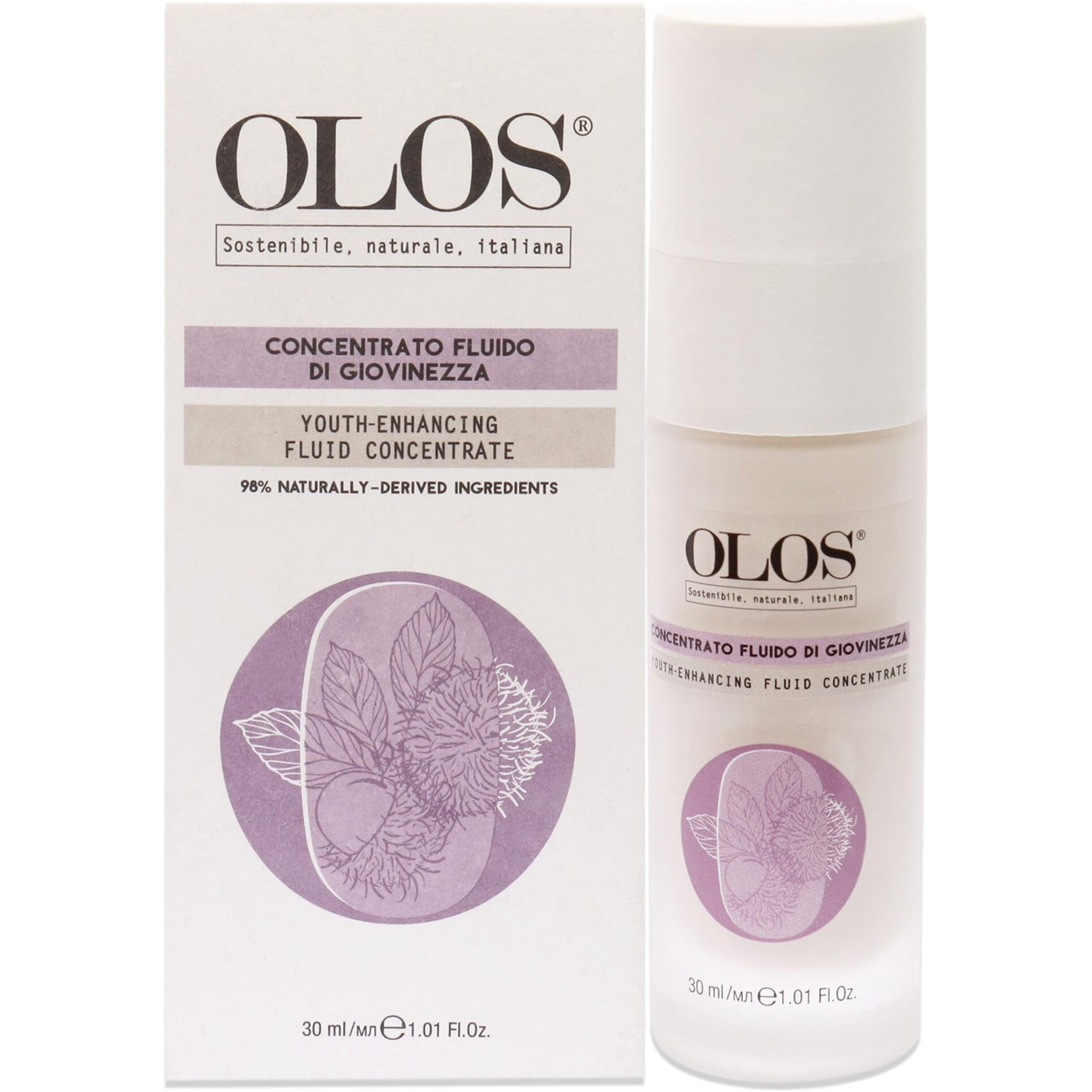 Youth-enhancing Fluid Concentrate by Olos for Unisex - 1.01 oz Serum