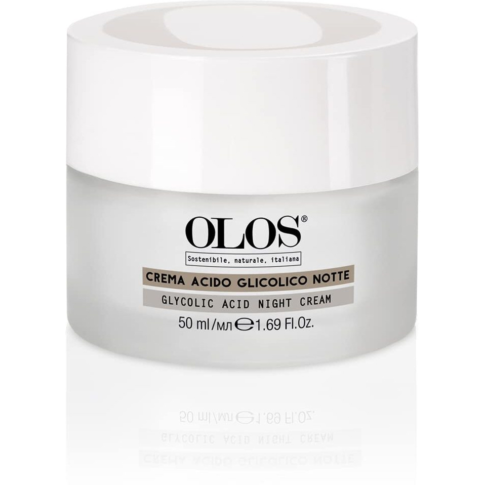 Glycolic Acid Night Cream by Olos for Unisex - 1.7 oz Cream