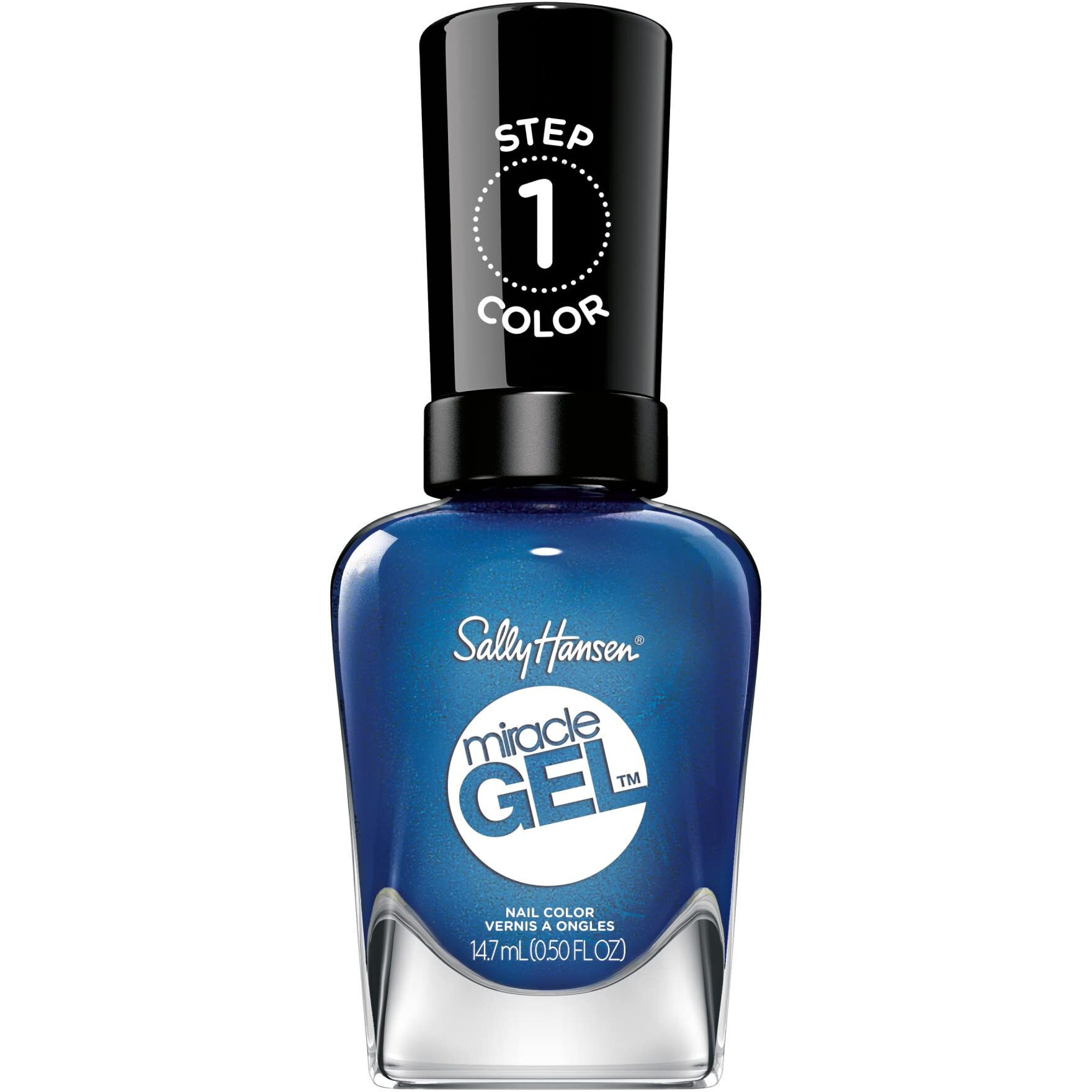 Miracle Gel - 646 Blues Cruise by Sally Hansen for Women - 0.5 oz Nail Polish