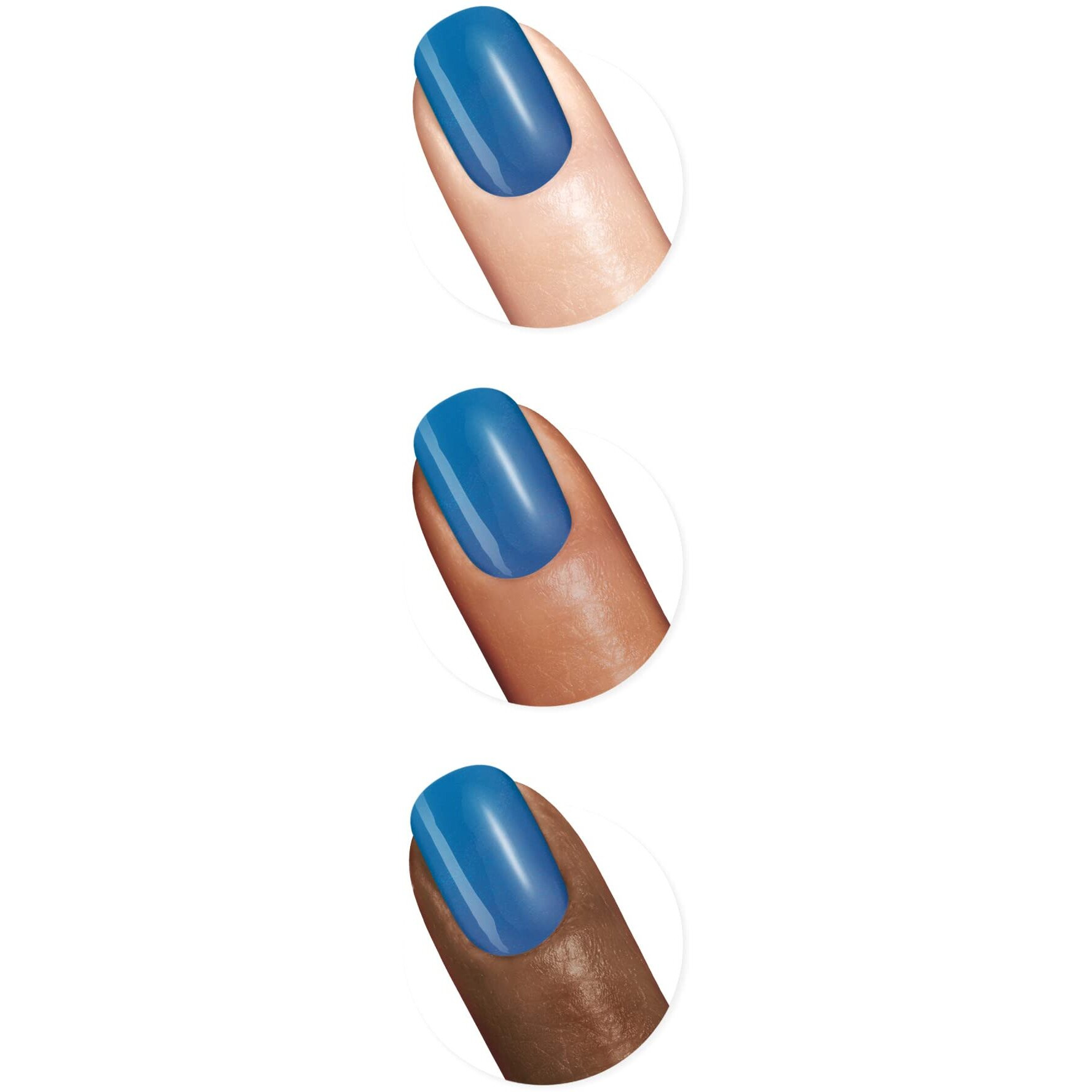 Miracle Gel - 646 Blues Cruise by Sally Hansen for Women - 0.5 oz Nail Polish