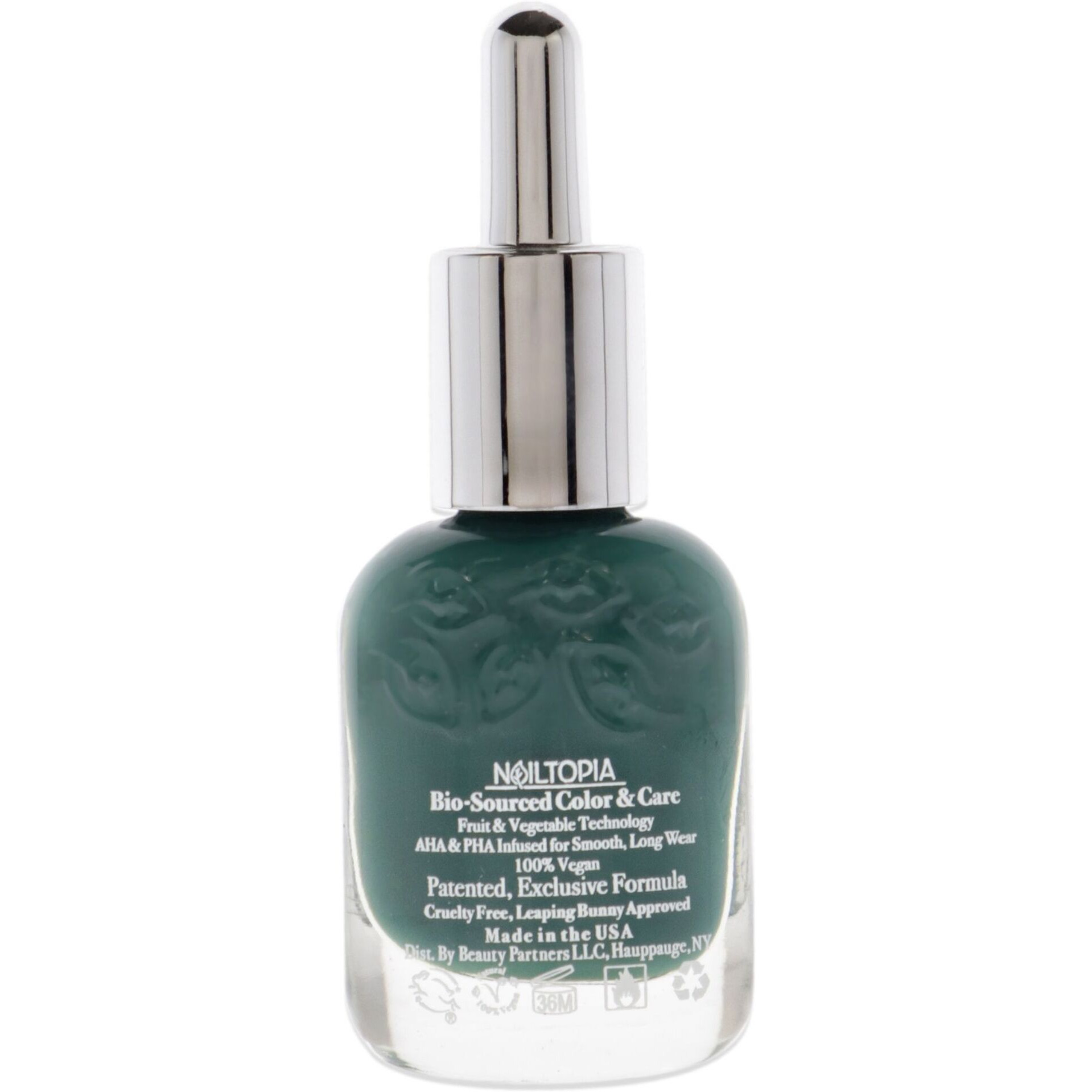 Bio-Sourced Chip Free Nail Lacquer - Seas the Day by Nailtopia for Women - 0.41 oz Nail Polish