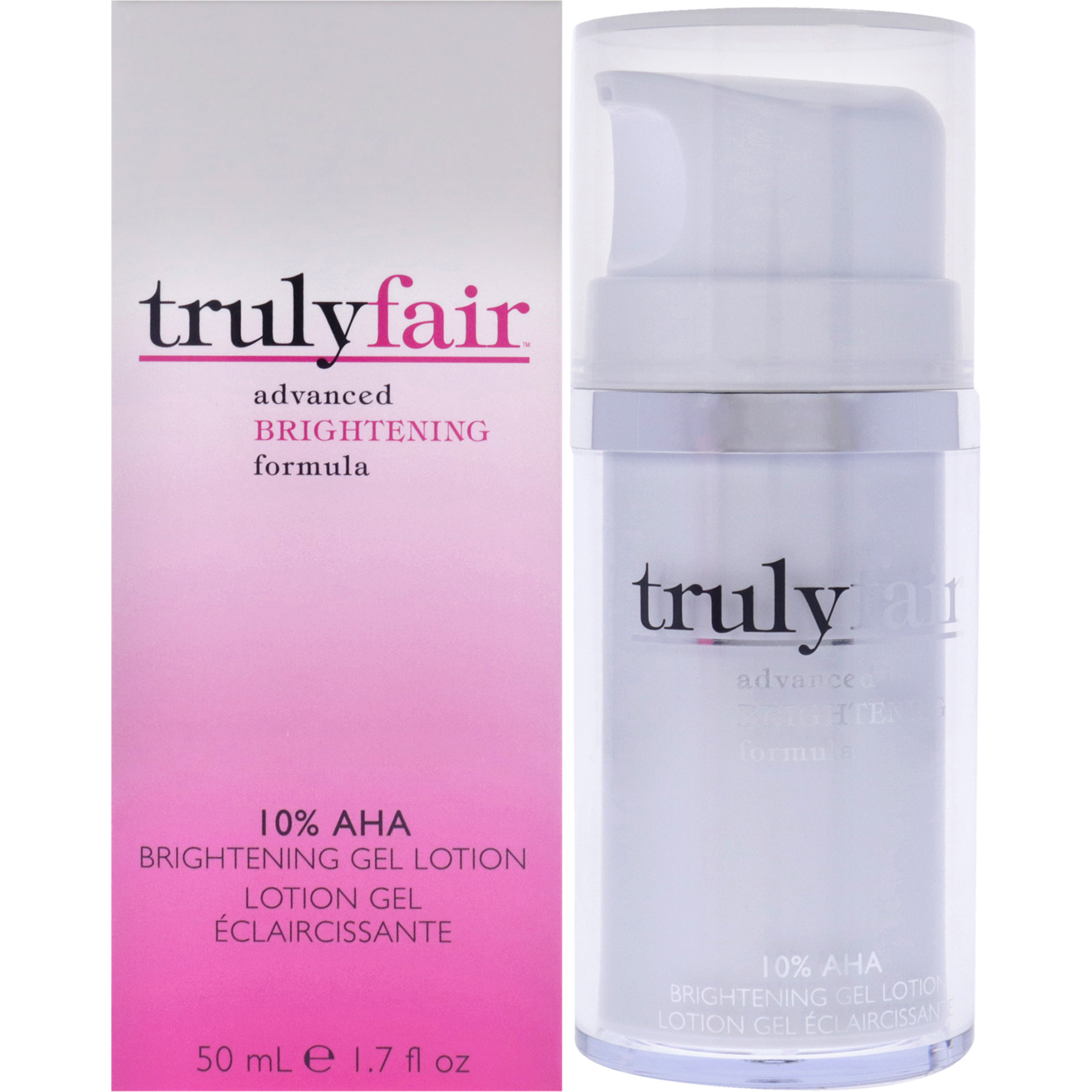 10 Percent Aha Brightening Gel Lotion by Truly Fair for Unisex - 1.7 oz Lotion
