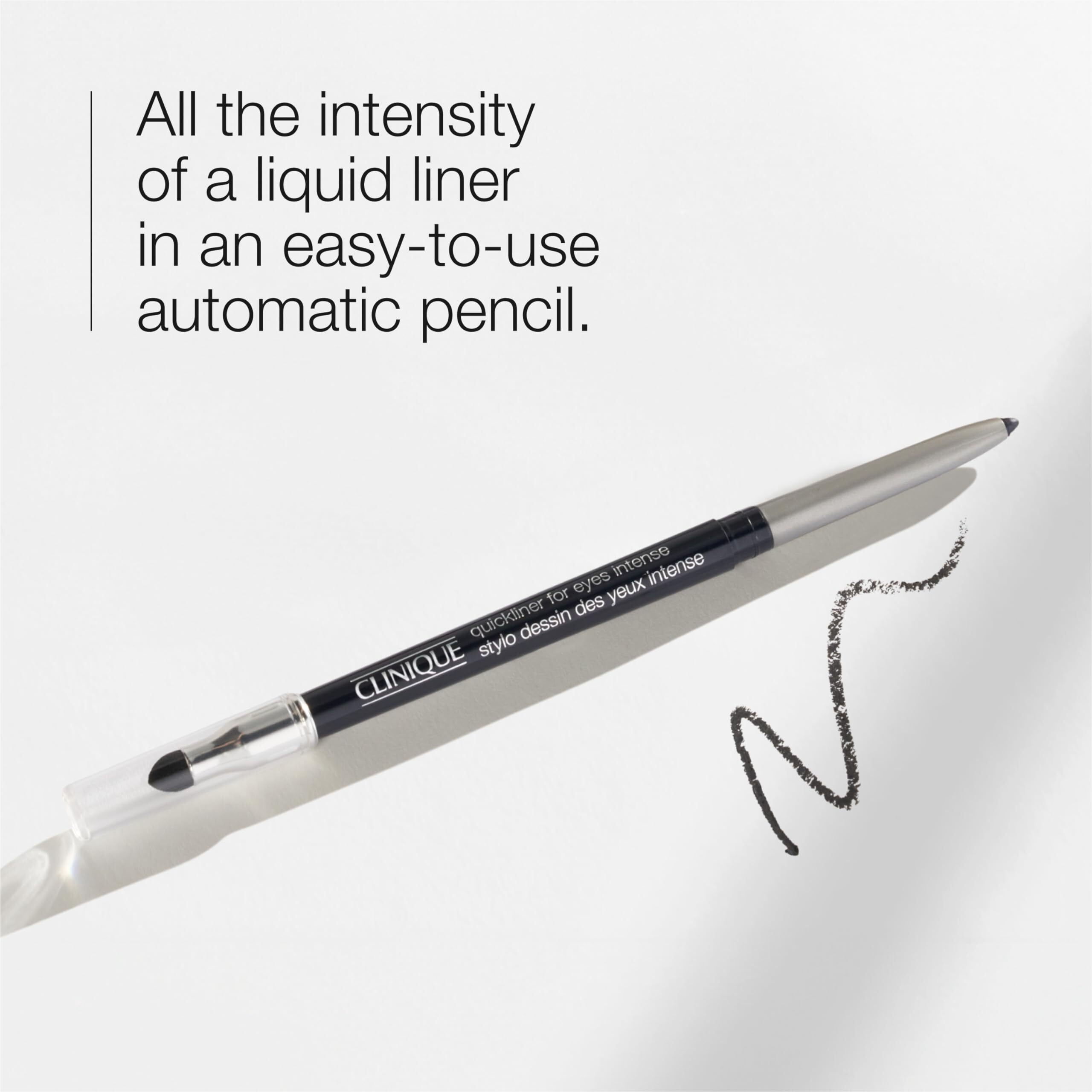 Quickliner For Eyes Intense - 05 Intense Charcoal by Clinique for Women - 0.01 oz Eyeliner