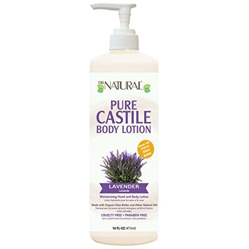 Dr. Natural Lavender Castile Body Lotion, 16oz