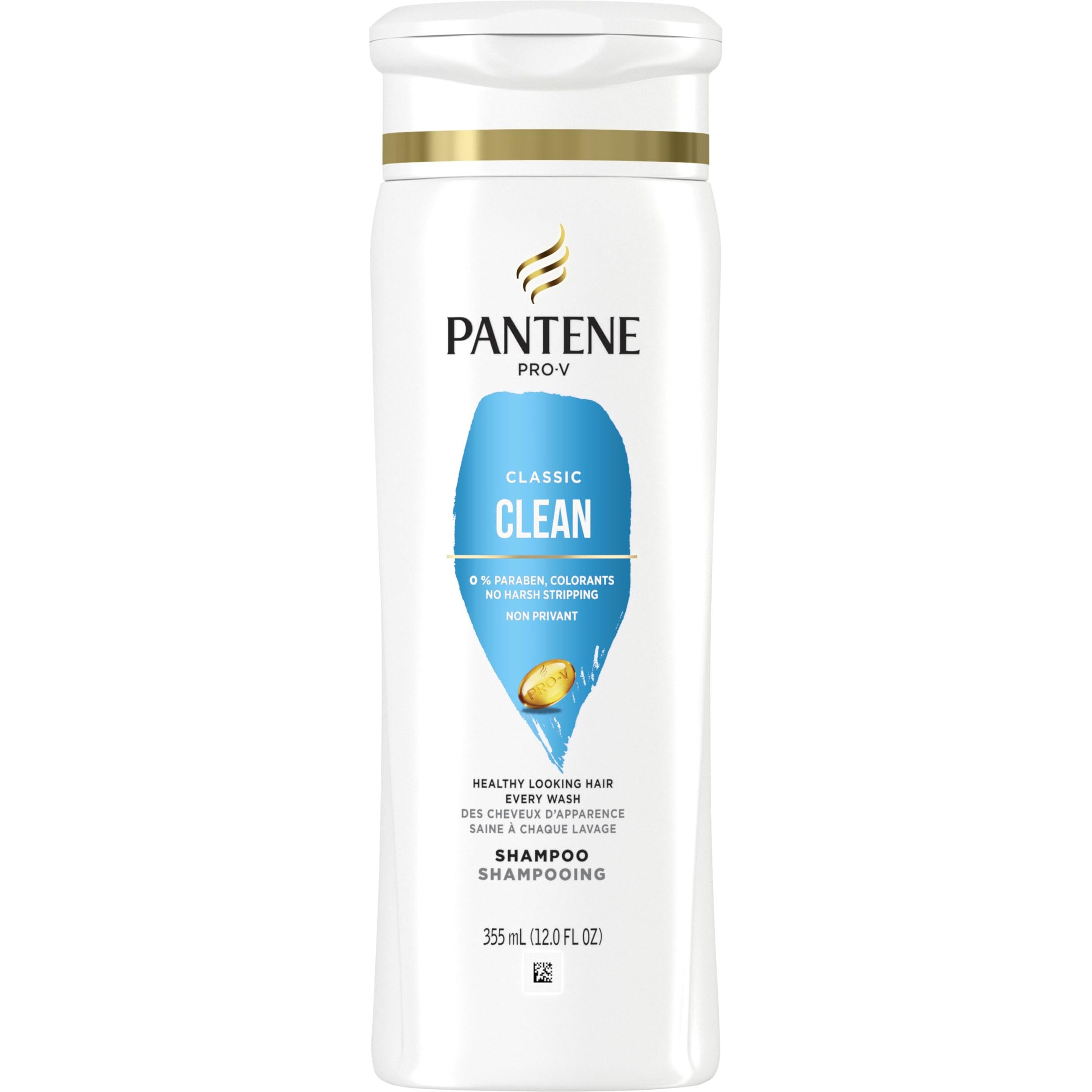 Pantene PRO-V Classic Clean Shampoo, 12.0oz