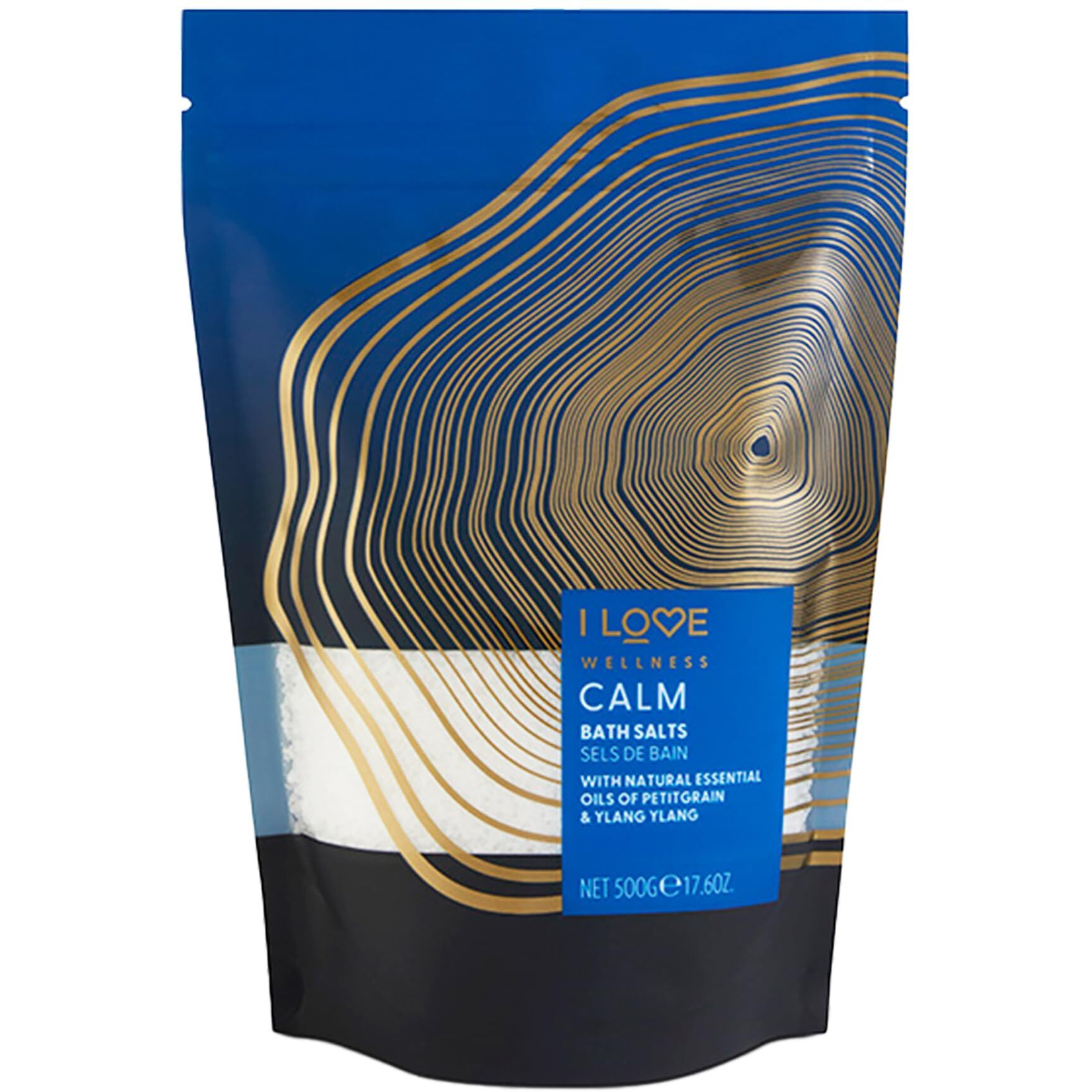 Wellness Bath Salts - Calm by I Love Cosmetics for Women - 17.6 oz Bath Salts