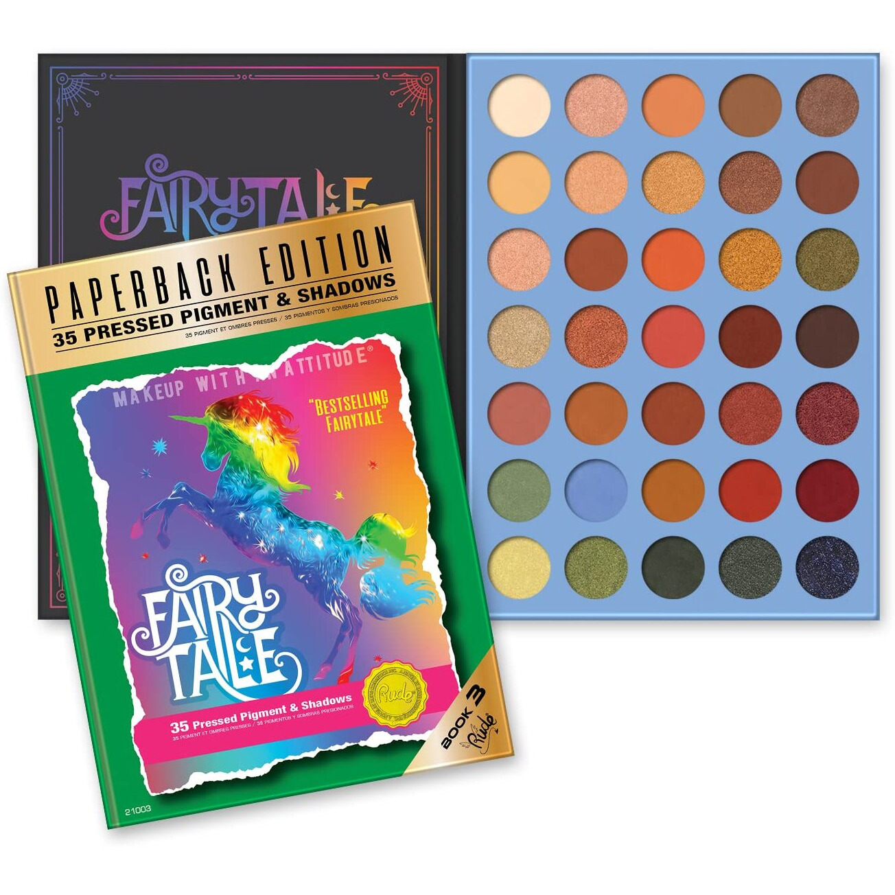 RUDE Fairy Tale Palette - Paperback Edition(D0102H2B7RY)