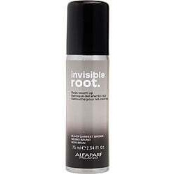 Invisible Root Touch Up Spray - Black Darkest Brown by Alfaparf Milano for Unisex - 2.54 oz Hair Color