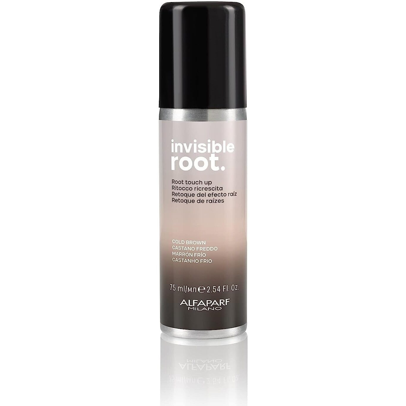 Invisible Root Touch Up Spray - Cold Brown by Alfaparf Milano for Unisex - 2.54 oz Hair Color