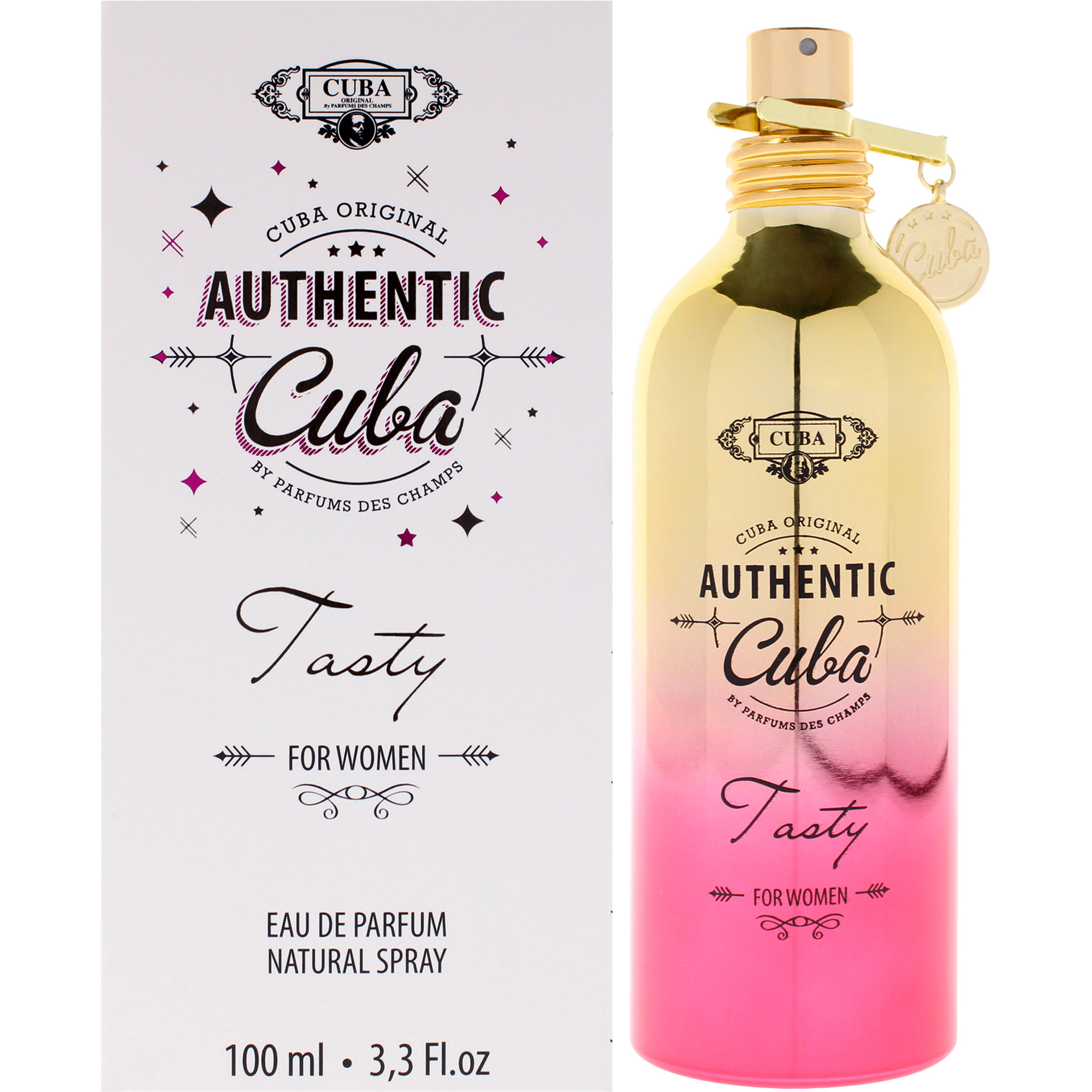 Cuba Authentic Tasty by Cuba for Women - 3.3 oz EDP Spray