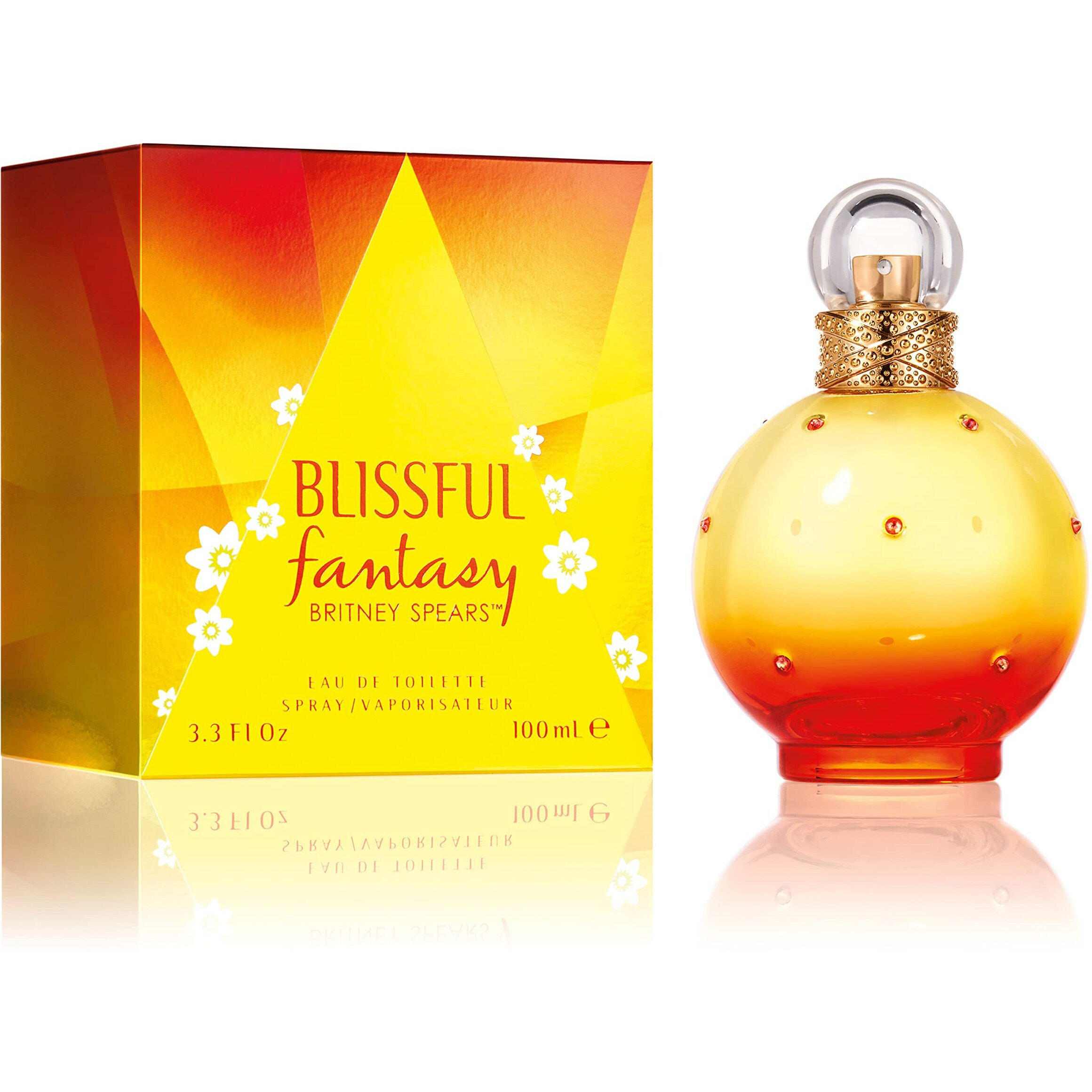 Blissful Fantasy by Britney Spears for Women - 3.3 oz EDT Spray