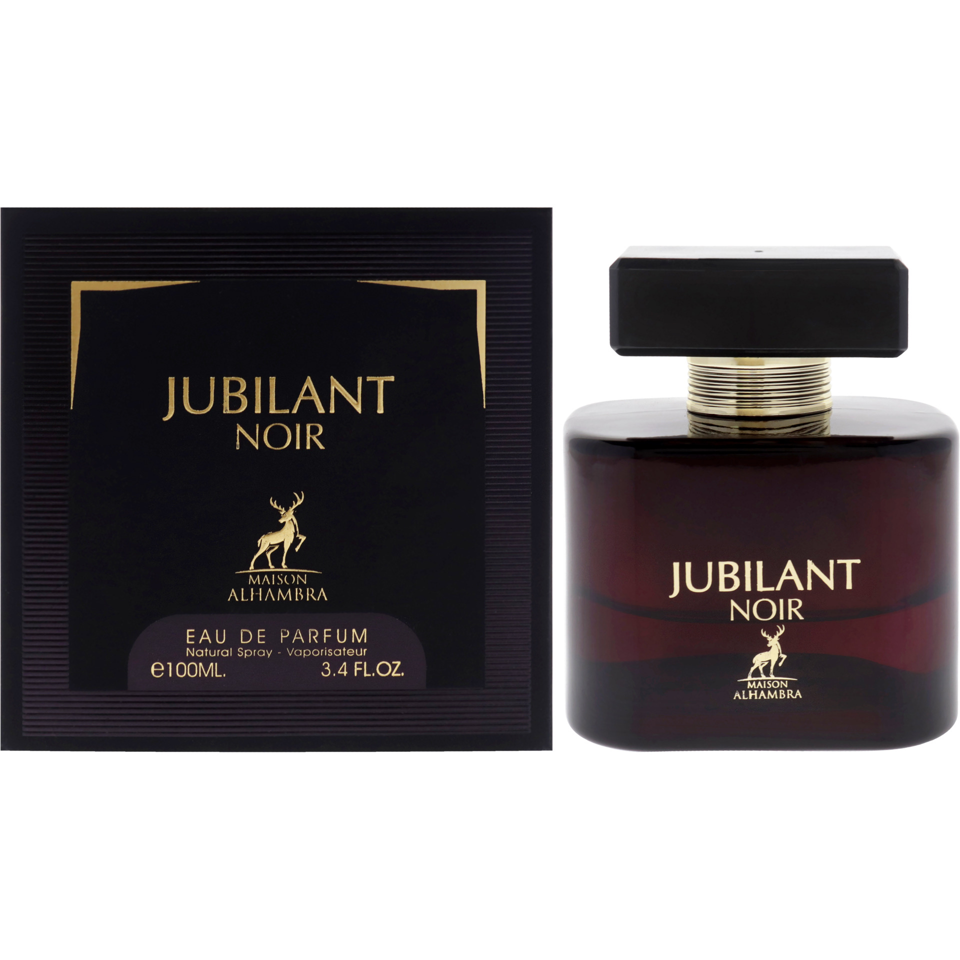 Jubilant Noir by Maison Alhambra for Women - 3.4 oz EDP Spray
