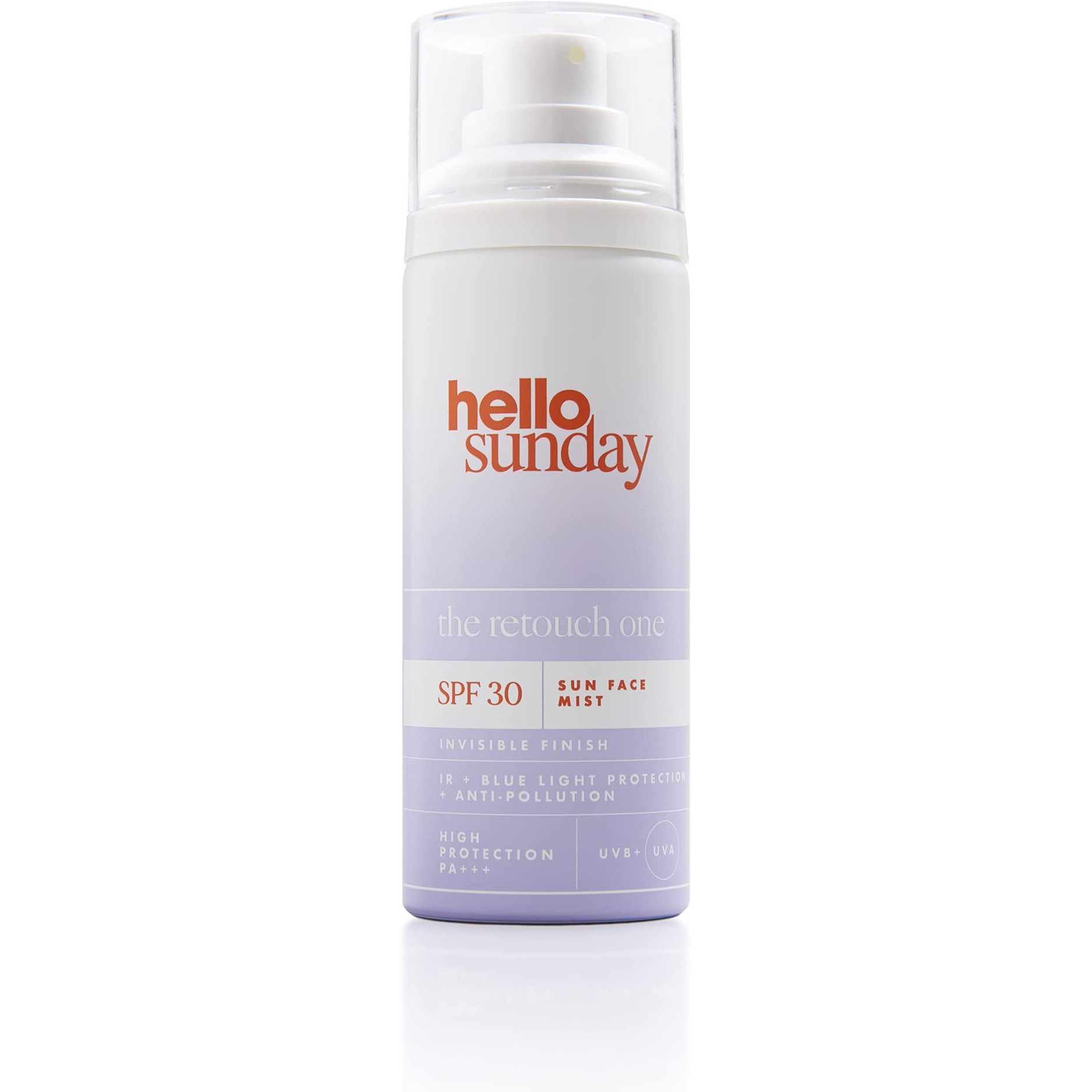 The Retouch One Sun Face Mist SPF 30 PA Plus by Hello Sunday for Women - 2.54 oz Mist