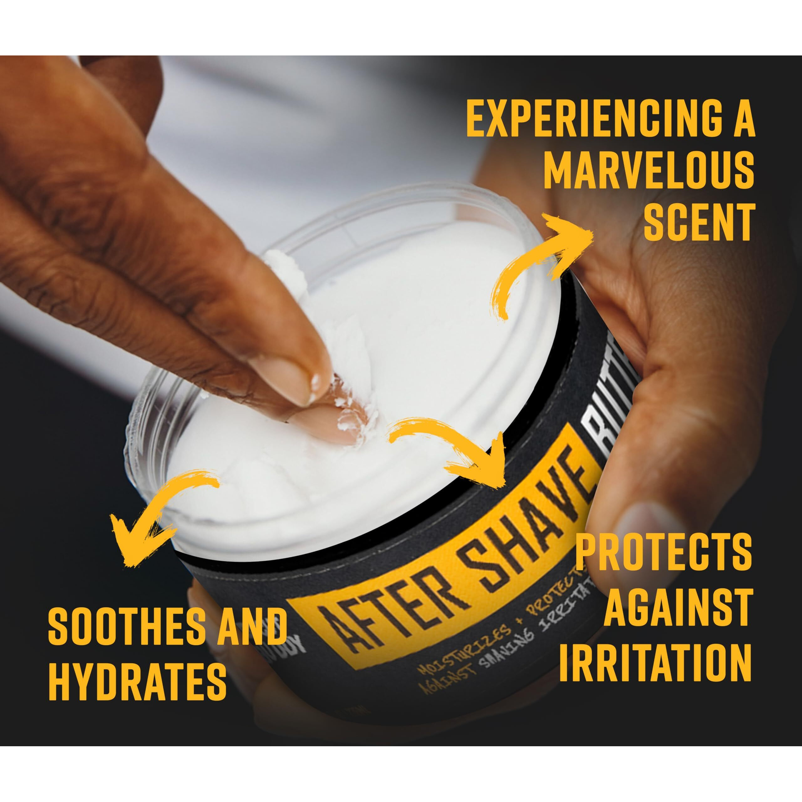 The Cut Buddy | After Shave Butter | Moisturizer with Razor Bump Defense | Witch Hazel, Shea Butter, Ginger & Willow Bark | As Seen on Shark Tank | 8 Fl Oz